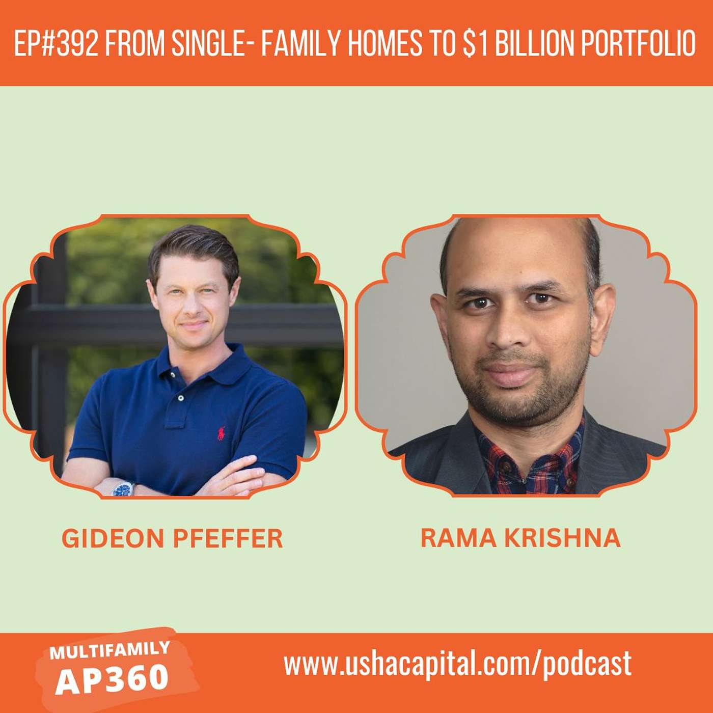 EP#392 From Single Family Homes to $1 Billion Portfolio with Gideon Pfeffer