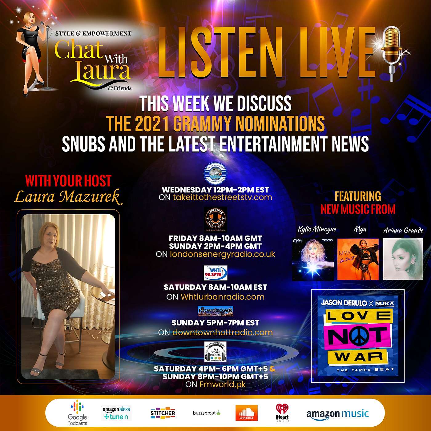 Style & Empowerment Chat With Laura & Friends Radio