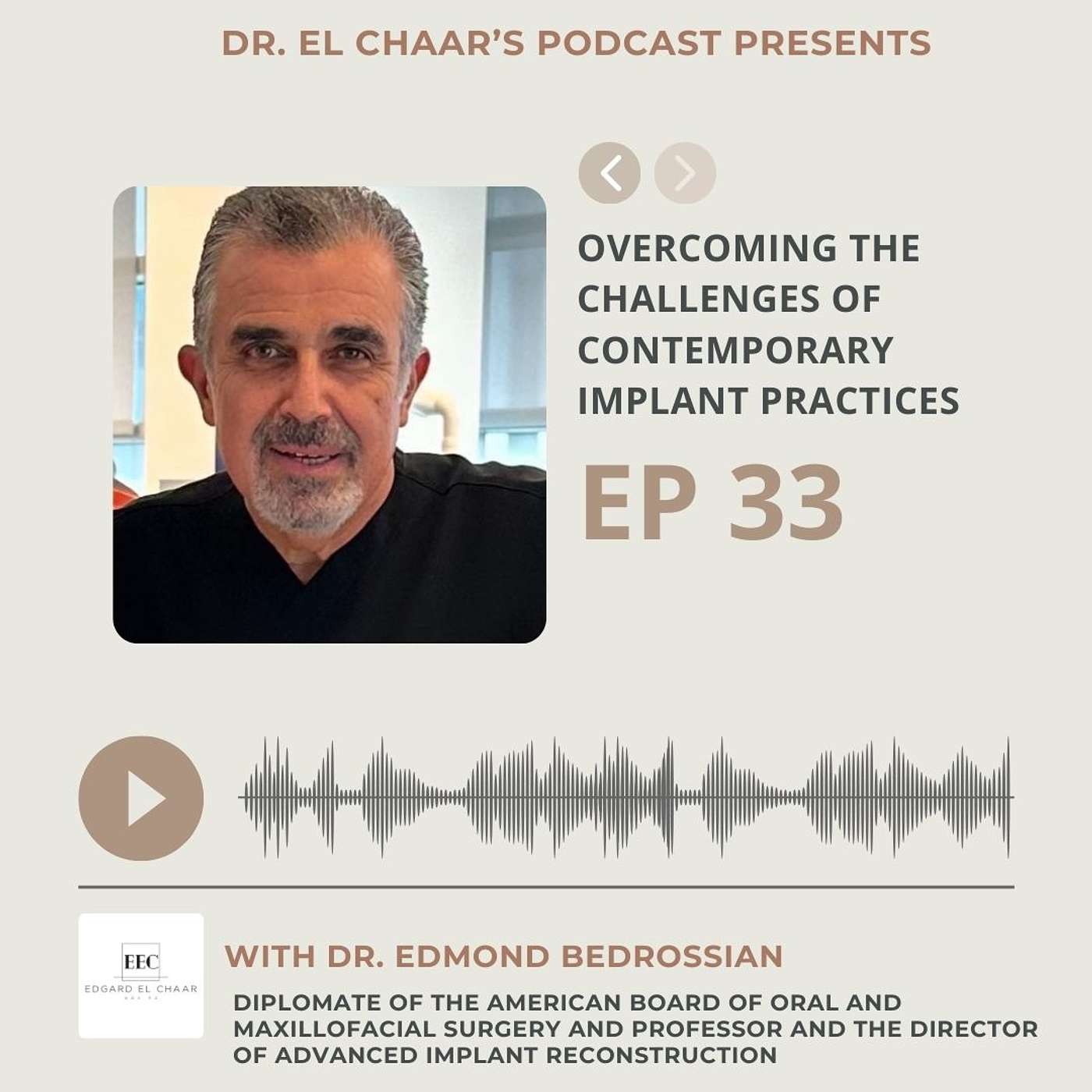 Dr. Edgard El Chaar  Podcast