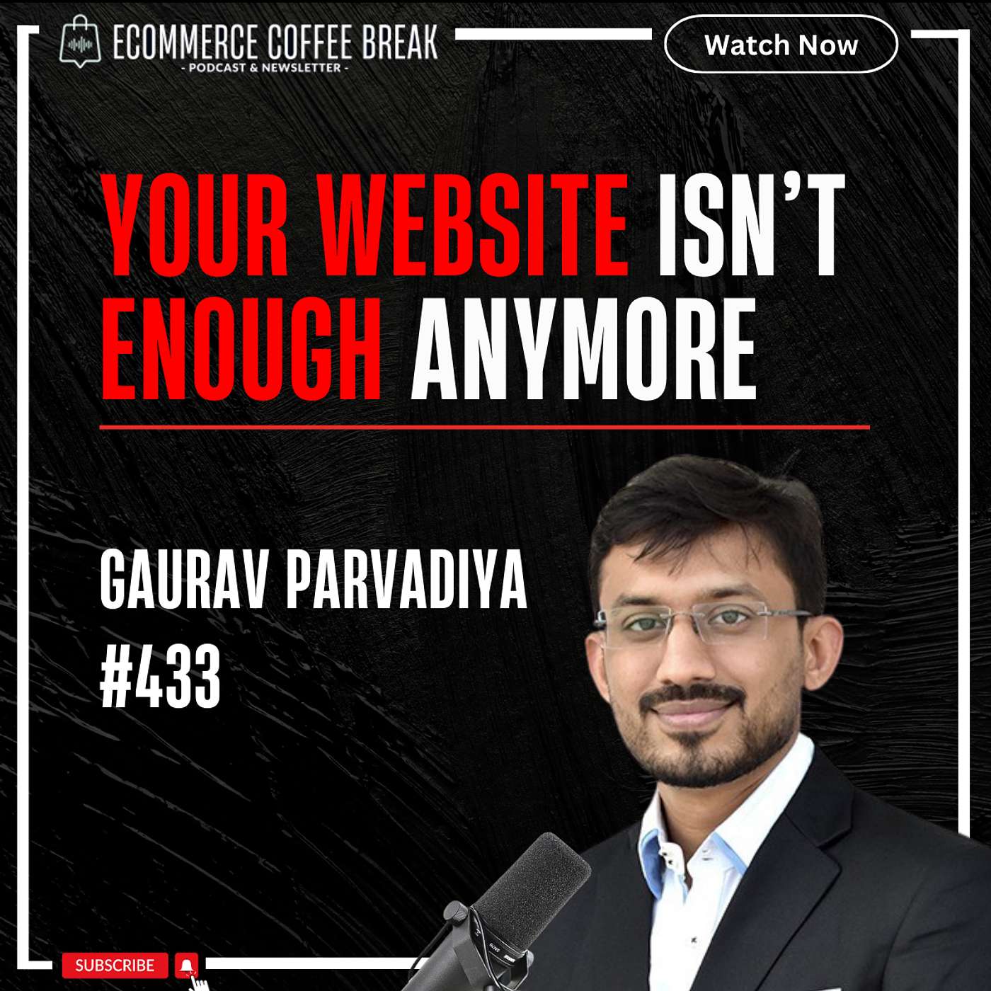 How To Boost Ecommerce Retention And LTV With No-Code Mobile Apps — Gaurav Parvadiya | Why AI Powers E-commerce Growth, Why Retention Beats Acquisition, Why Push Notifications Win, How To Use App Data Smartly, How To Build No-Code Apps (#433)
