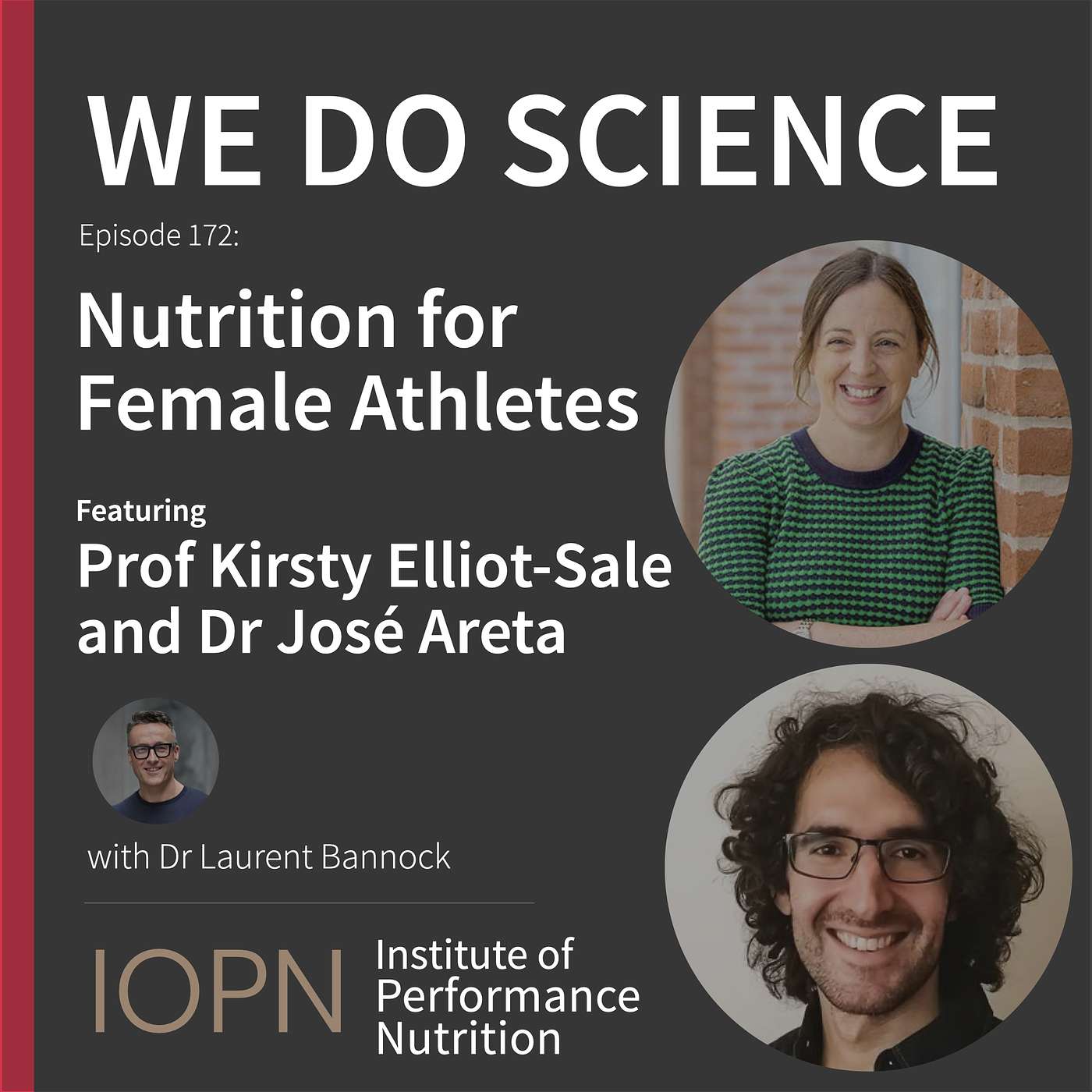 cover of episode "Nutrition for Female Athletes" with Professor Kirsty Elliot-Sale and Dr José Areta