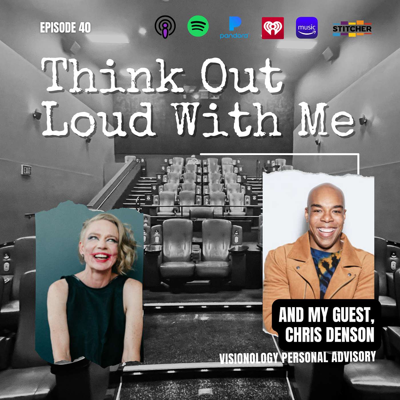 Think Out Loud With Me - E40: TOLWM + Chris Denson x Big Blue Sky Playing (and Thinking)