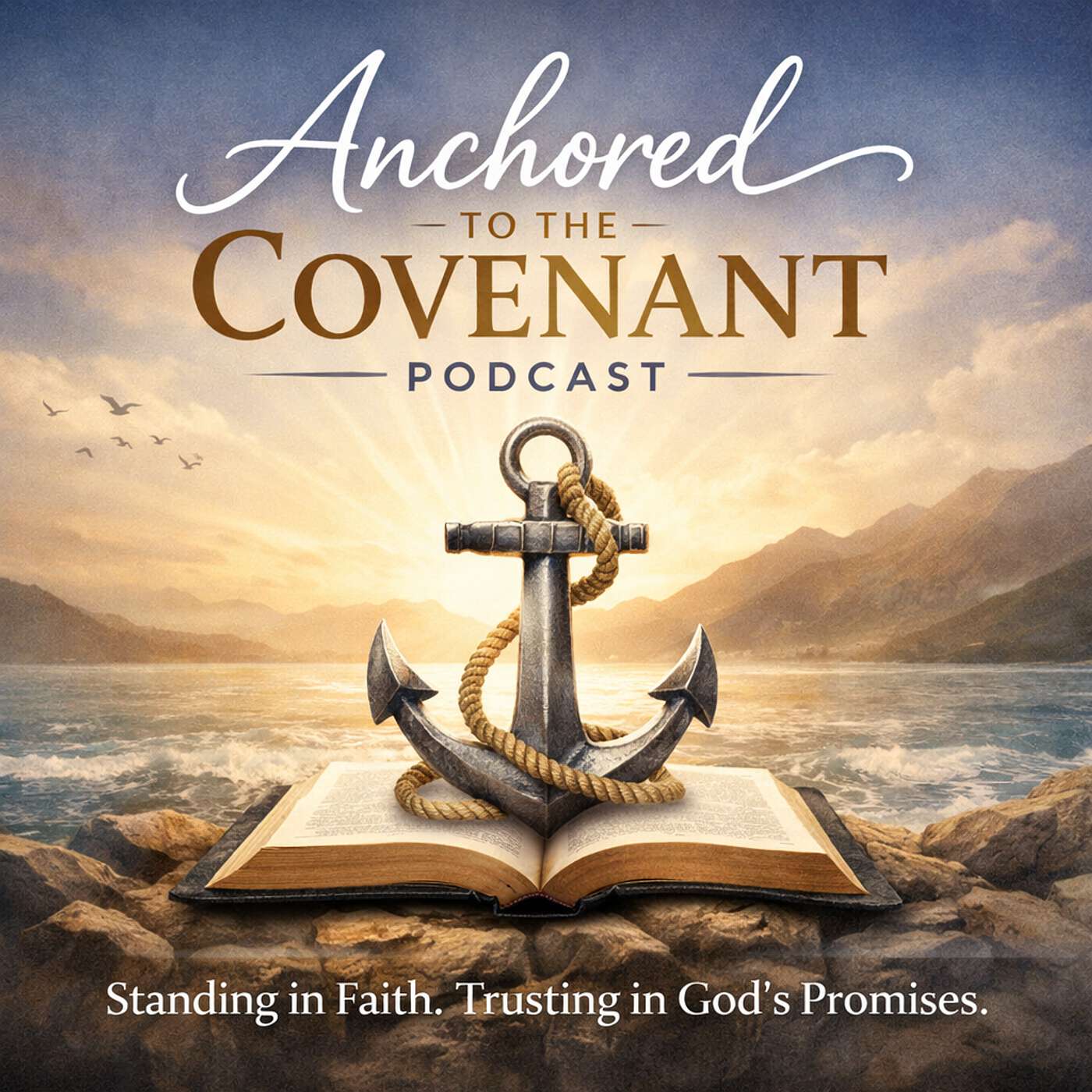 Anchored to the Covenant podcast artwork