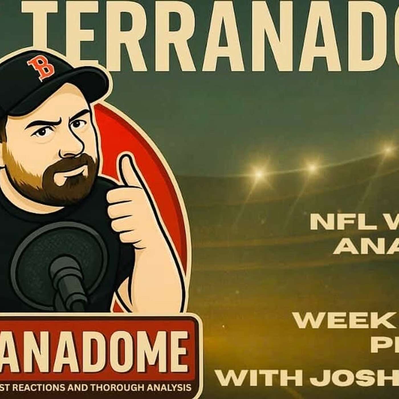 "The Terranadome" - 12/4/2025 - NFL Week 13 Analysis + Week 14 Picks For Every Game! episode artwork