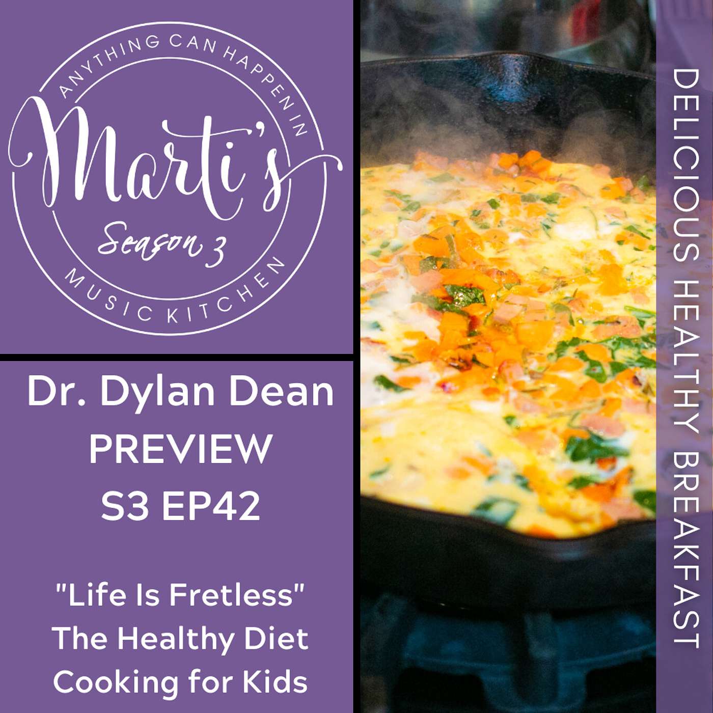 MMK EP42 PREVIEW Dr Dylan Dean Savory Frittata and Pistachio Crepes Live Music Lebanese Food