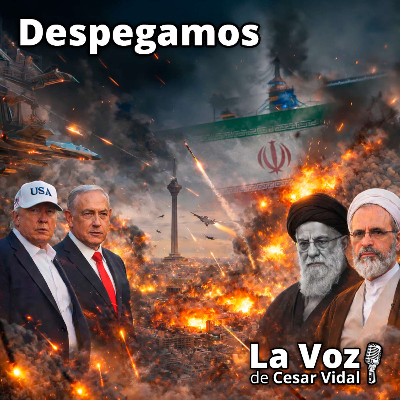 Despegamos: Terrorismo de estado y crimen de guerra: Israel empuja a EEUU contra Irán - 02/03/26