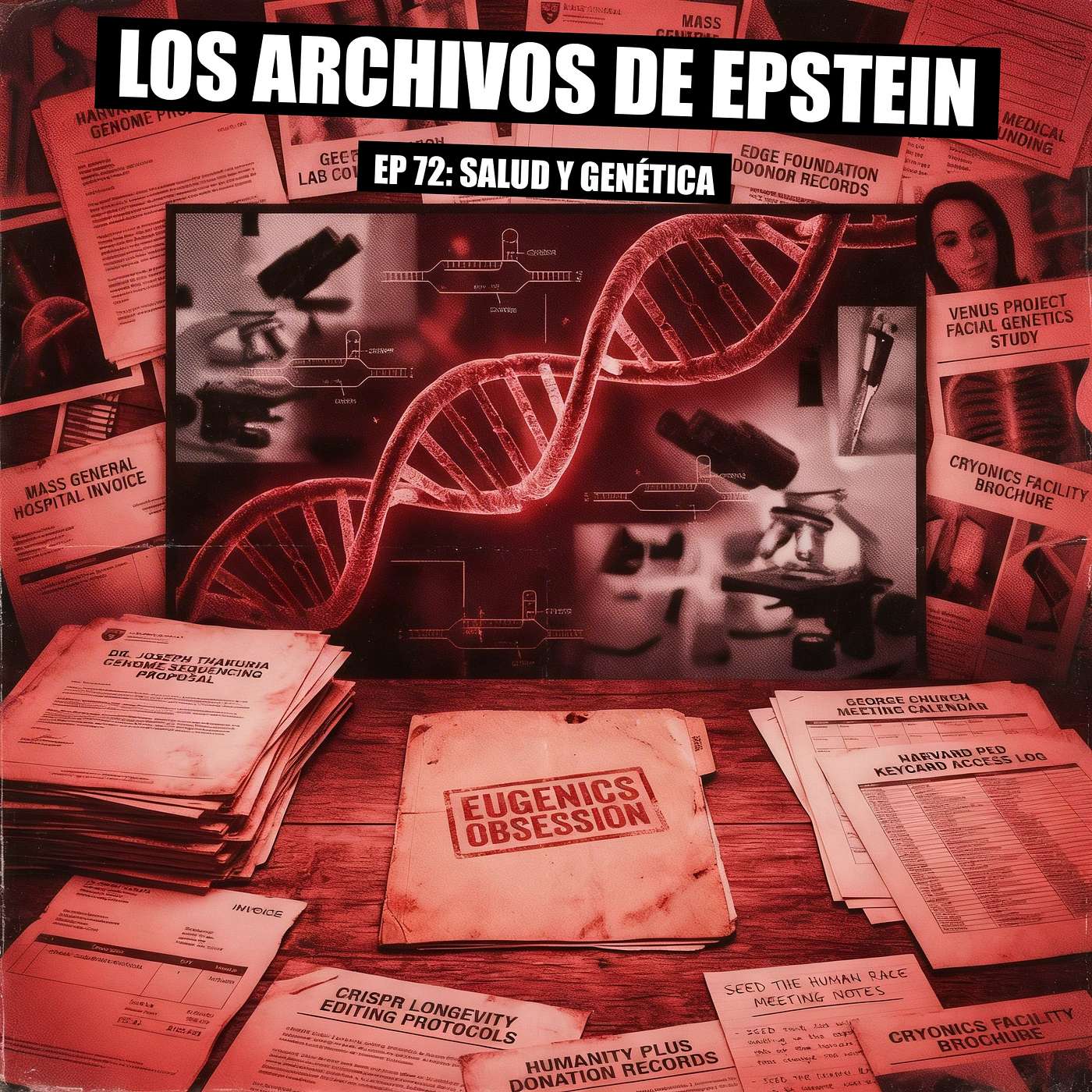 Archivo 72 - Epstein Quería 'Sembrar la Raza Humana' Con 20 Mujeres en Su Rancho