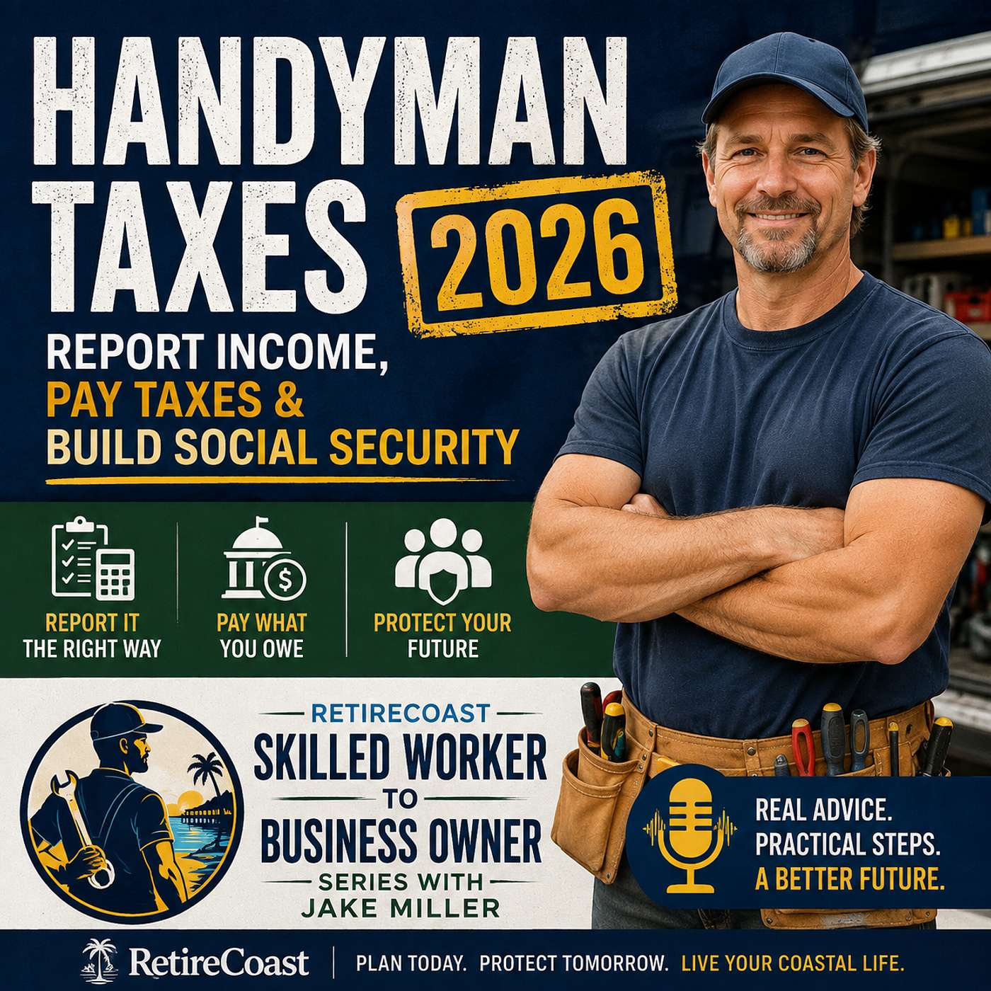 Handyman Taxes: The Hidden Retirement Cost of Not Reporting Your Income episode artwork