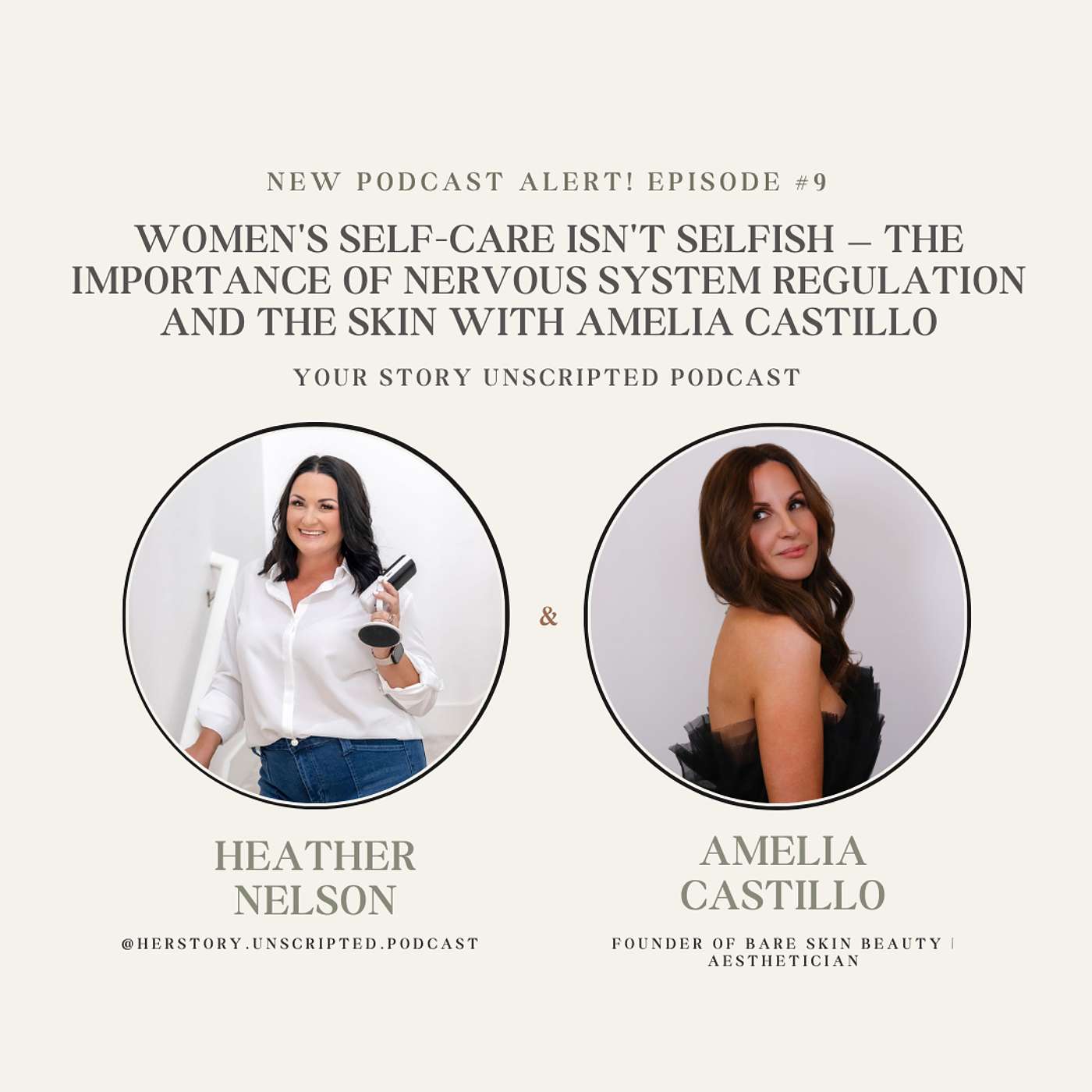 Women's Self-Care Isn't Selfish — The Importance of Nervous System Regulation and the Skin with Amelia Castillo episode artwork