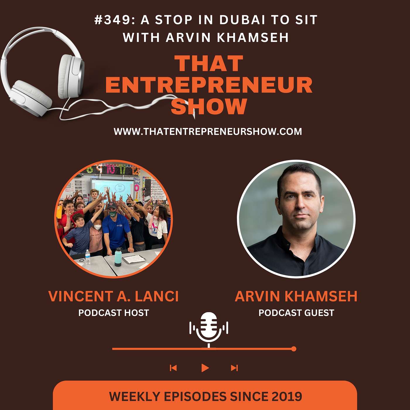 #349: A Stop in Dubai to Sit with Arvin Khamseh