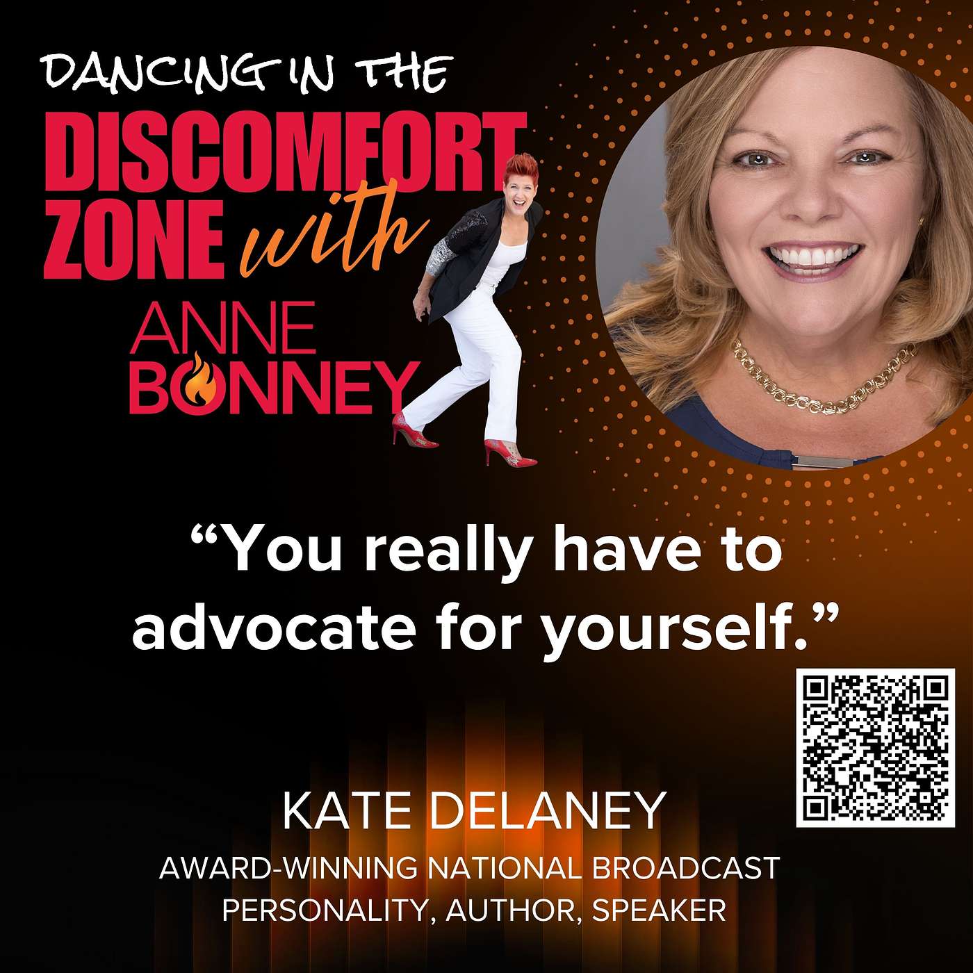 500 Rejections. She Did It Anyway | Kate Delaney episode artwork