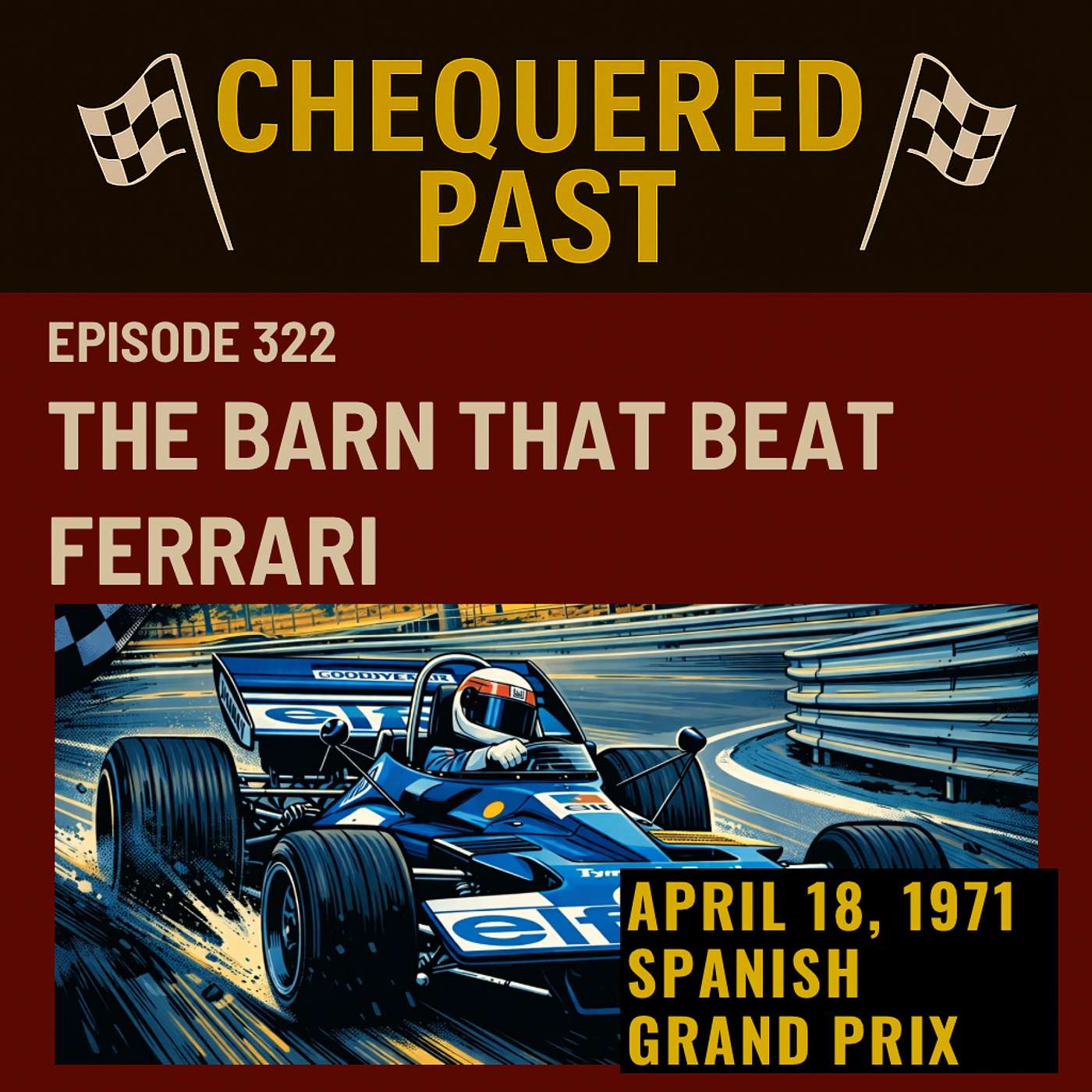 18th April 1971: The Barn That Beat Ferrari episode artwork