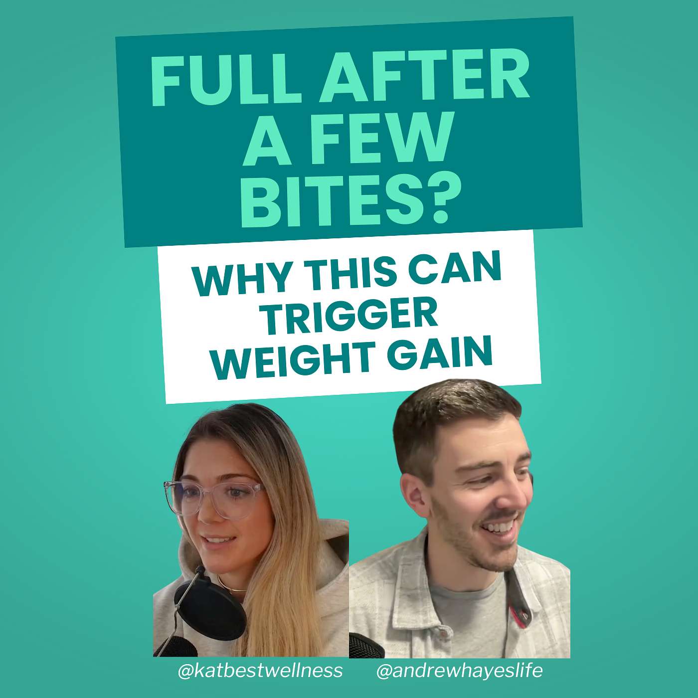 Why Feeling Full Quickly Can Cause Weight Gain l Ep 68 episode artwork