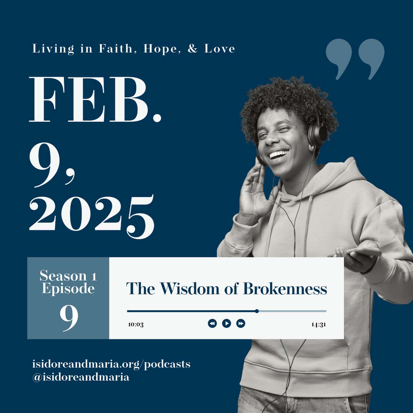 S1 E9: The Wisdom of Brokenness episode artwork