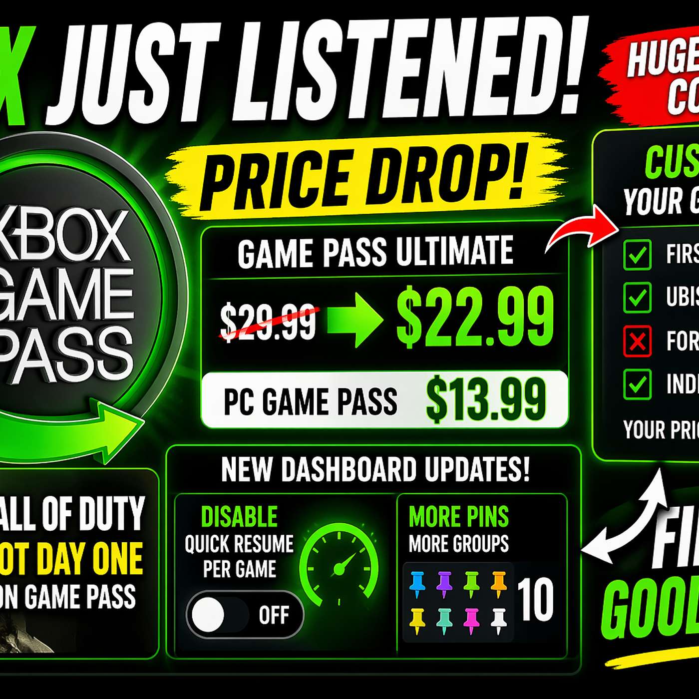 Episode #73: Xbox Just Backtracked! Game Pass Price DROP + Changes noone saw coming!