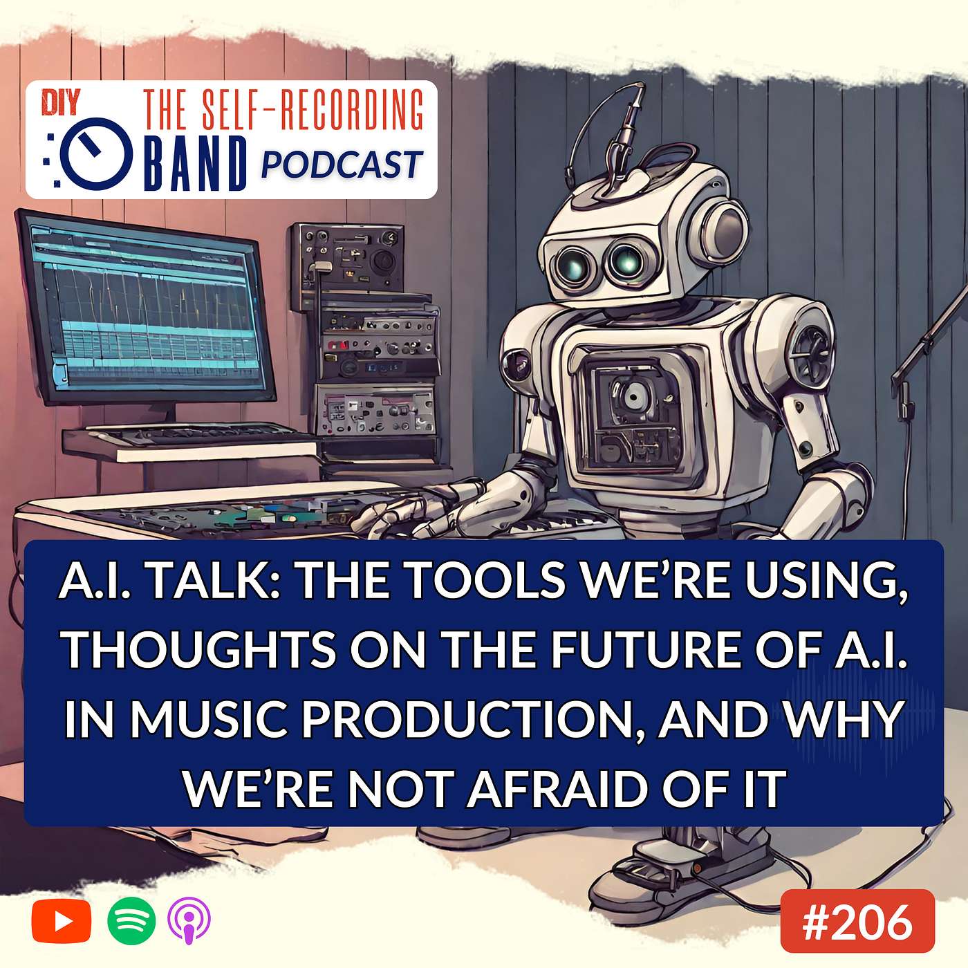 206: A.I. Talk: The Tools We're Using, Thoughts On The Future Of A.I. In Music Production, And Why We're Not Afraid Of It