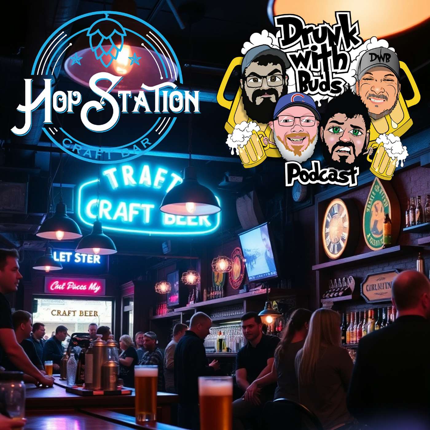 Live at Hop Station Craft Beer Bar with 2Tones!!!!