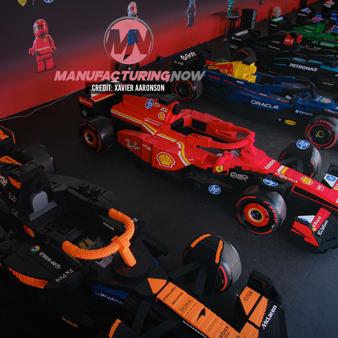 LISTEN: LEGO Debuts 10 Fully-Drivable F1 Cars