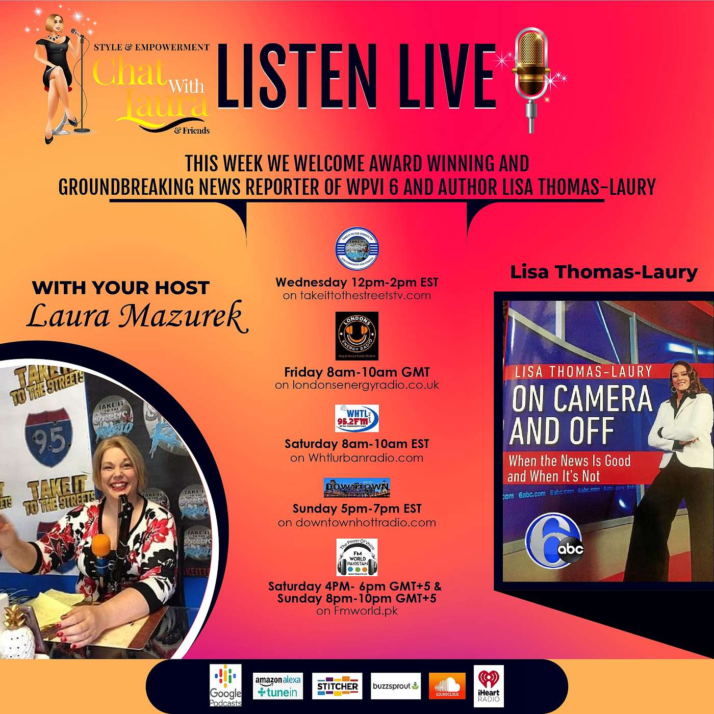 Style & Empowerment Chat With Laura & Friends Radio