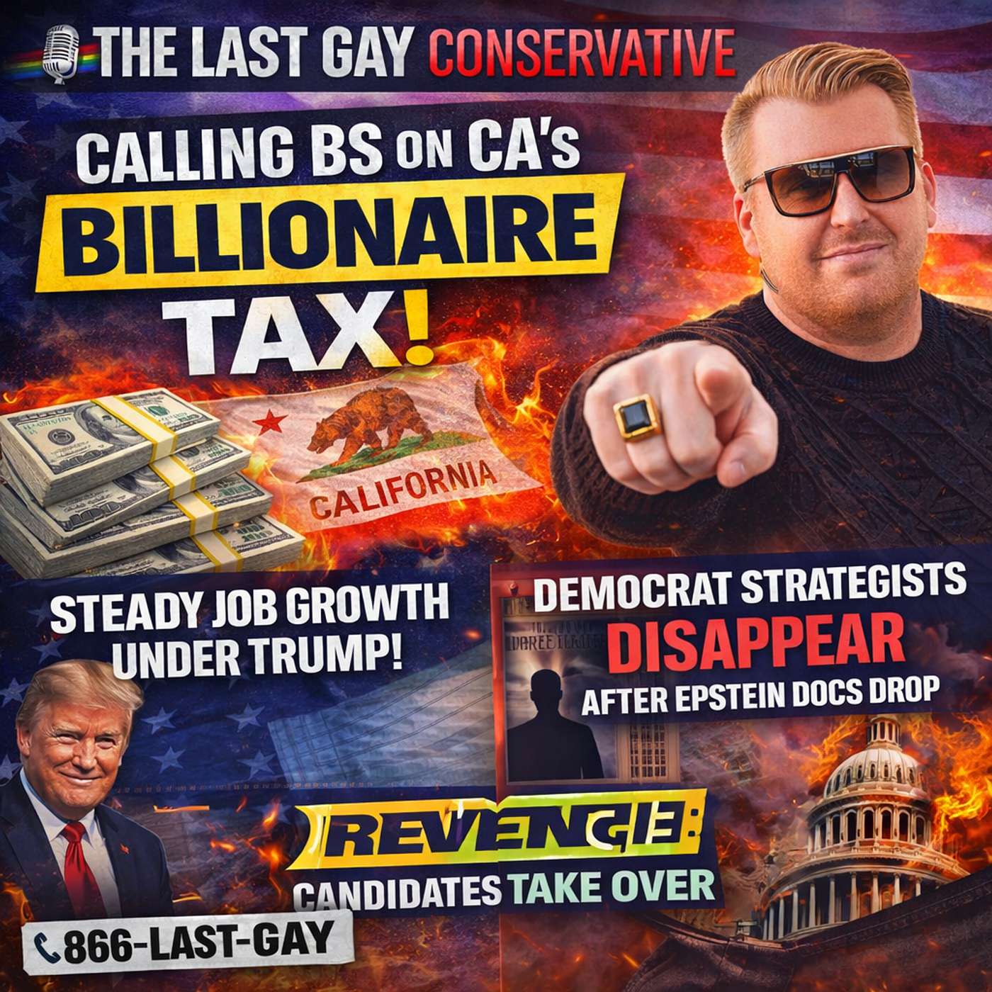 California’s “Billionaire Tax” Is a Trap (Plus: Jobs Report, ICE Warrants & Revenge Candidates)