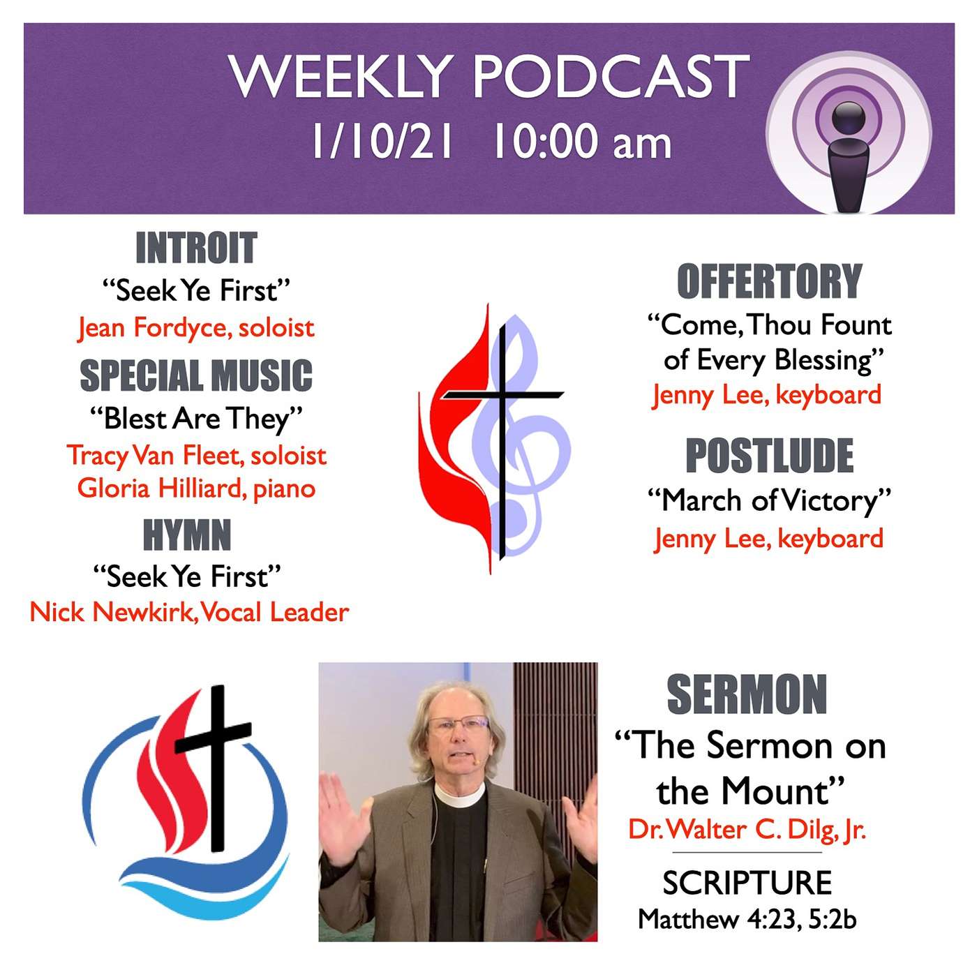 Sunday, January 10, 2021 - 10am Online Worship episode artwork