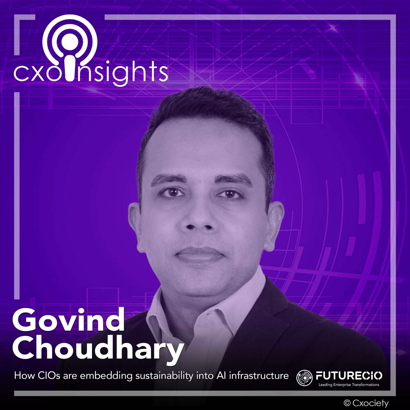 PodChats for FutureCIO: How CIOs are embedding sustainability into AI infrastructure episode artwork