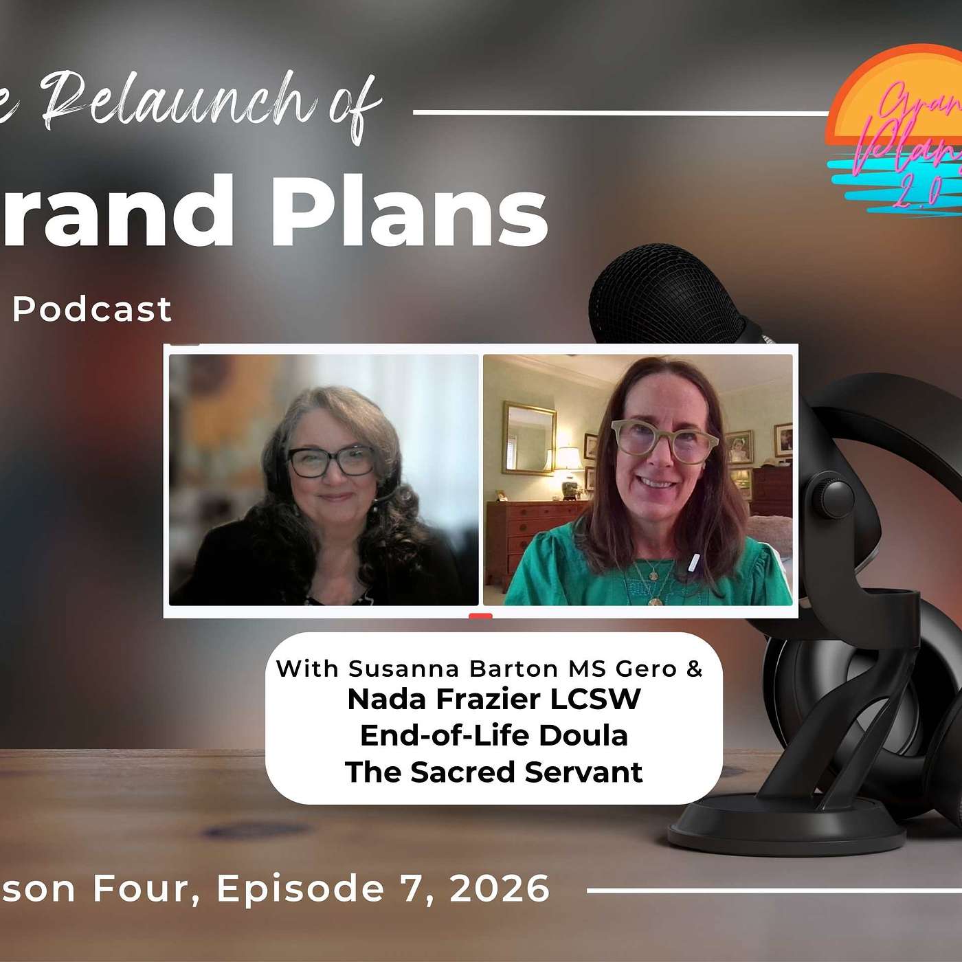 S4 E7 Planning for a Good Death: Inside the Work of an End-of-Life Doula with Nada Frazier LCSW episode artwork