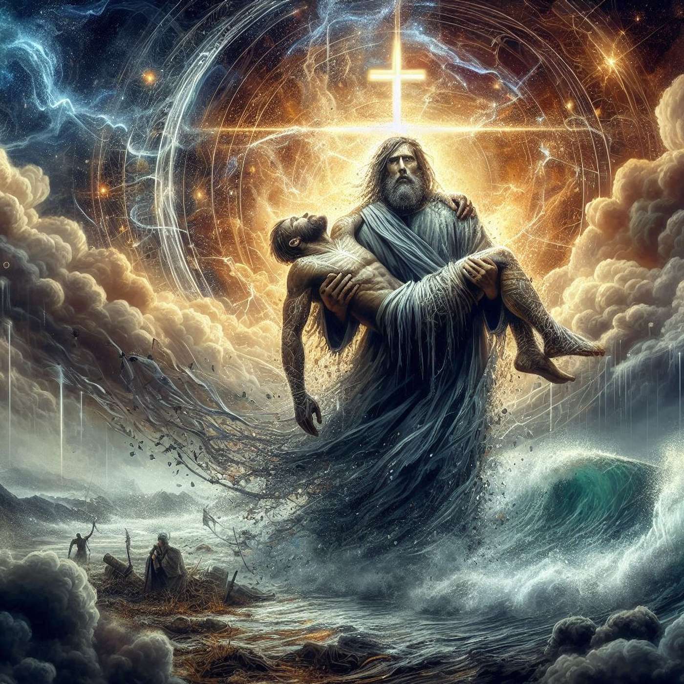 t297 Peaceful Rest (He Sleeps In Jesus) live composing Nicholas Mazzio Lauren Mazzio The Rain