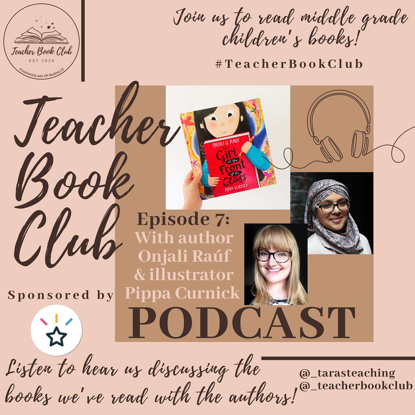 Onjali Raúf & Pippa Curnick: ‘The Girl at the Front of the Class’