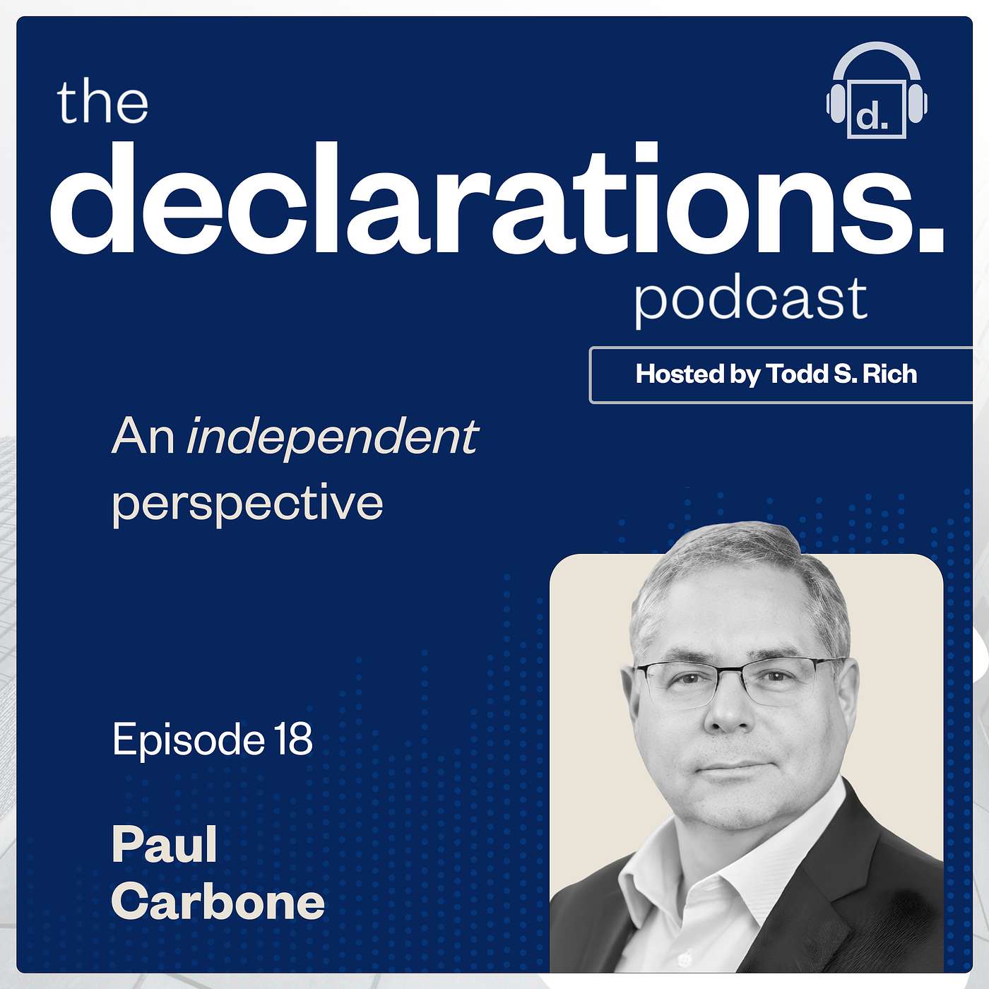 Paul Carbone, Co-founder & President of Pritzker Alternative Strategies and Co-founder & Vice Chairman of Pritzker Private Capital