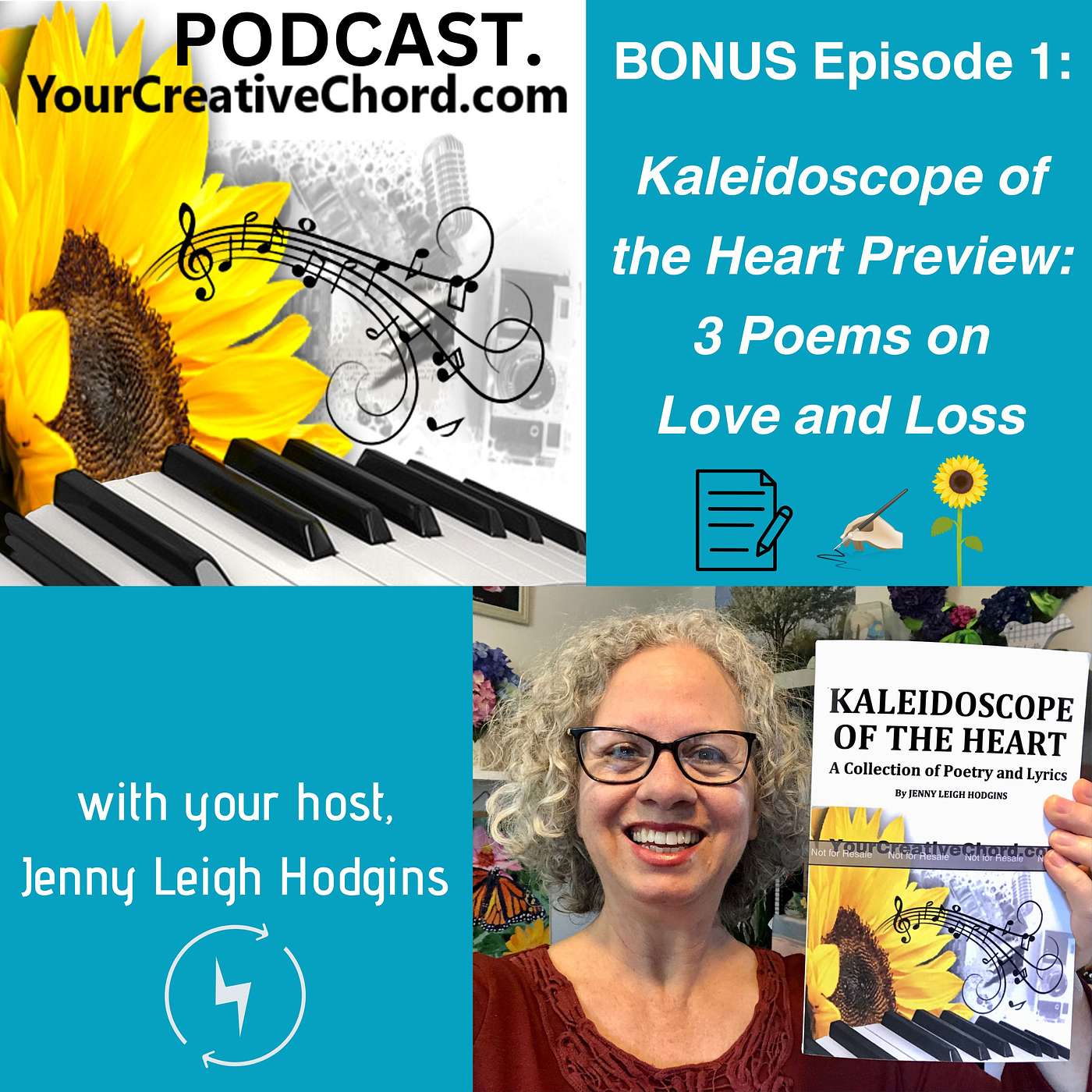 Kaleidoscope of the Heart Preview: 3 Poems of Love & Loss | Your Creative Chord Podcast Bonus Ep 1