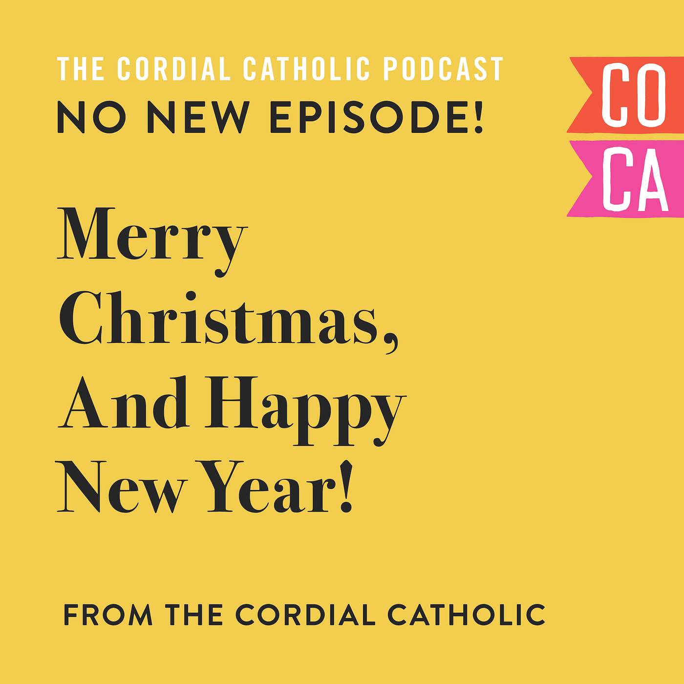 Merry Christmas, And Happy New Year!