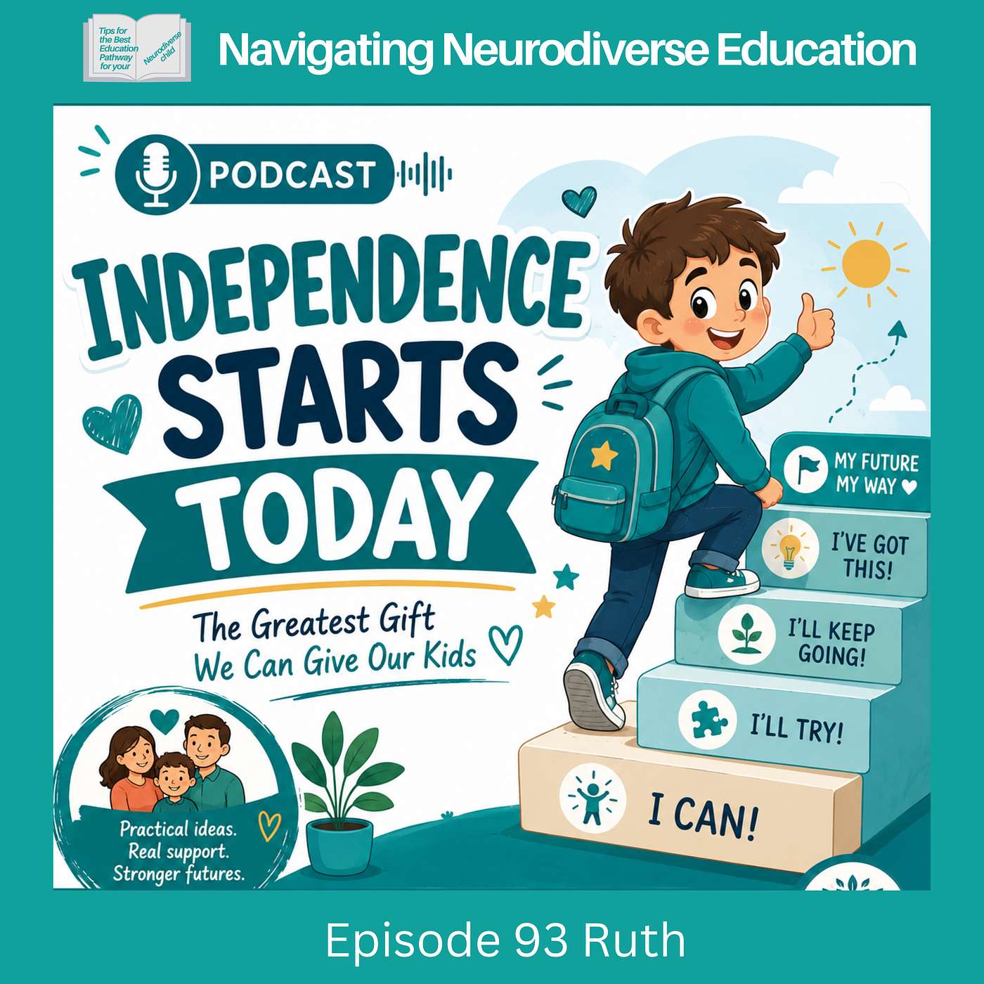Podcast 93 Independence Starts today - The Greatest Gift we can give our Kids