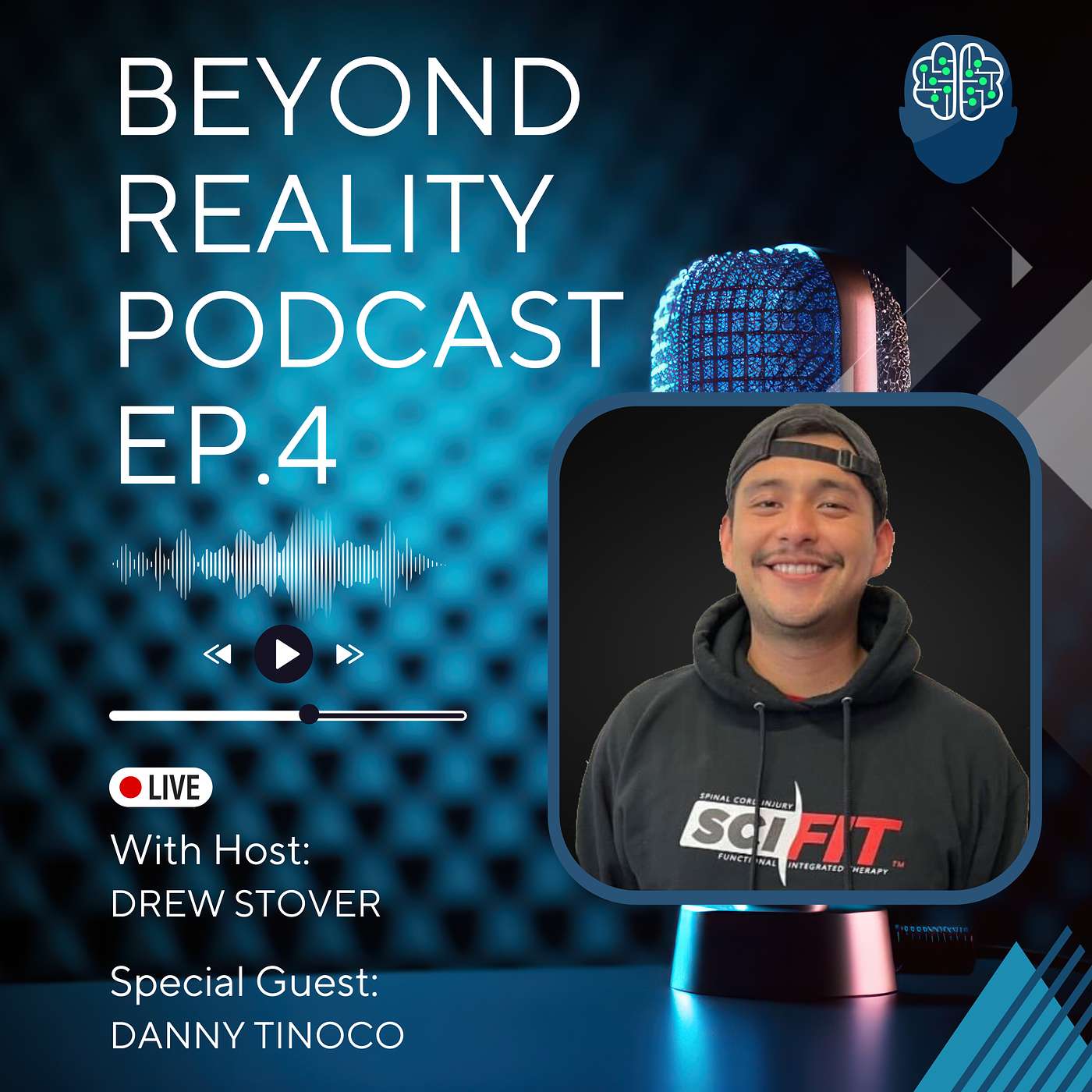 Beyond Reality Podcast Ep. 4: VR for Rehabilitation With Danny Tinoco episode artwork