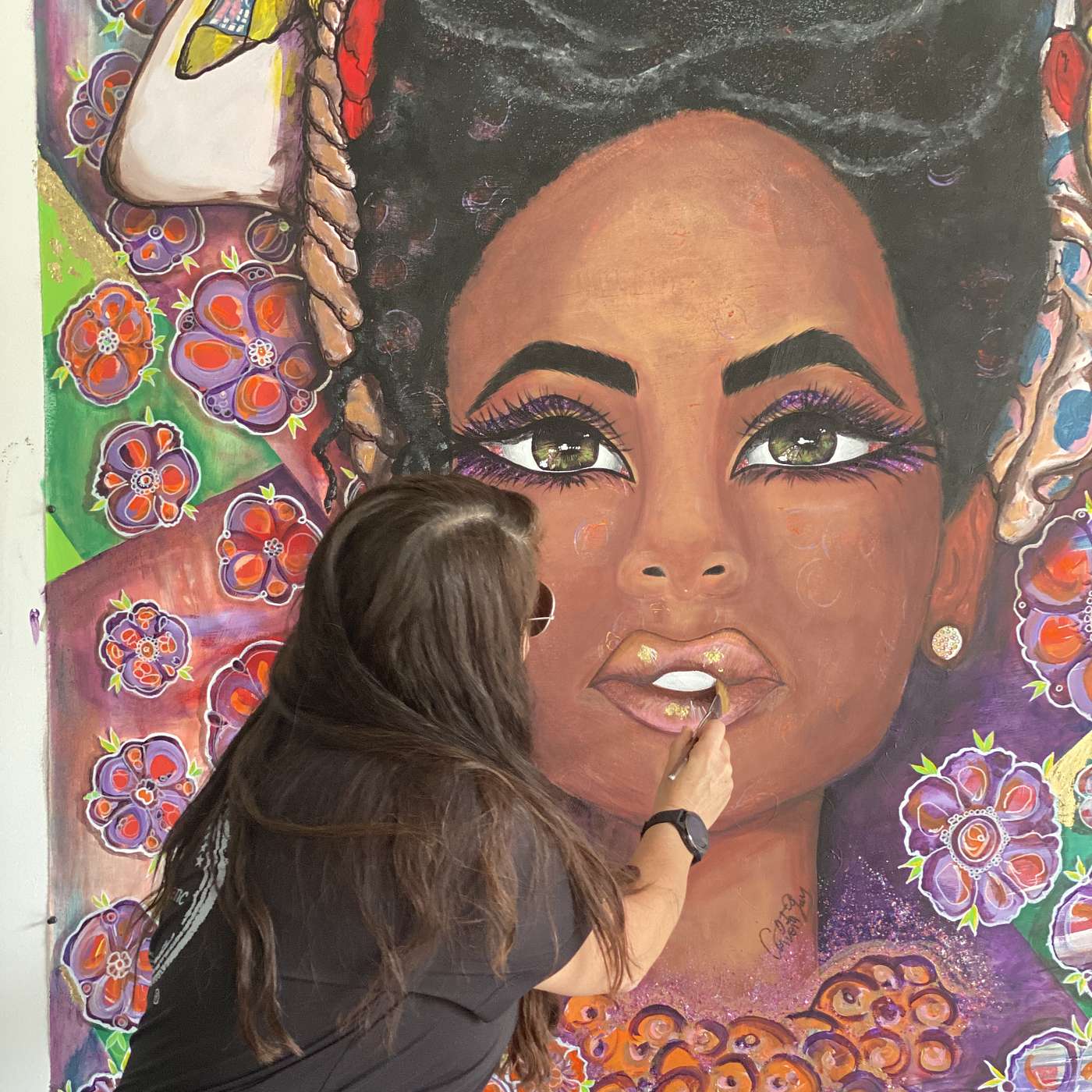 Dr. Carlota Gay…Celebrating and Telling Women’s Stories Through Her Art