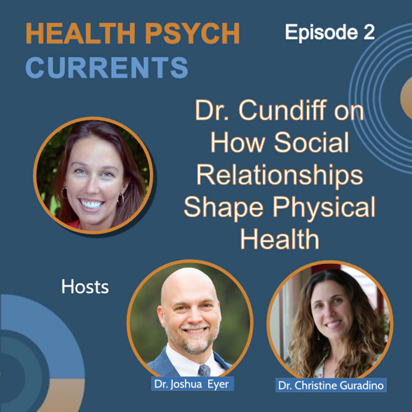 Episode #2: Dr. Jenny Cundiff on How Social Relationships Shape Physical Health episode artwork