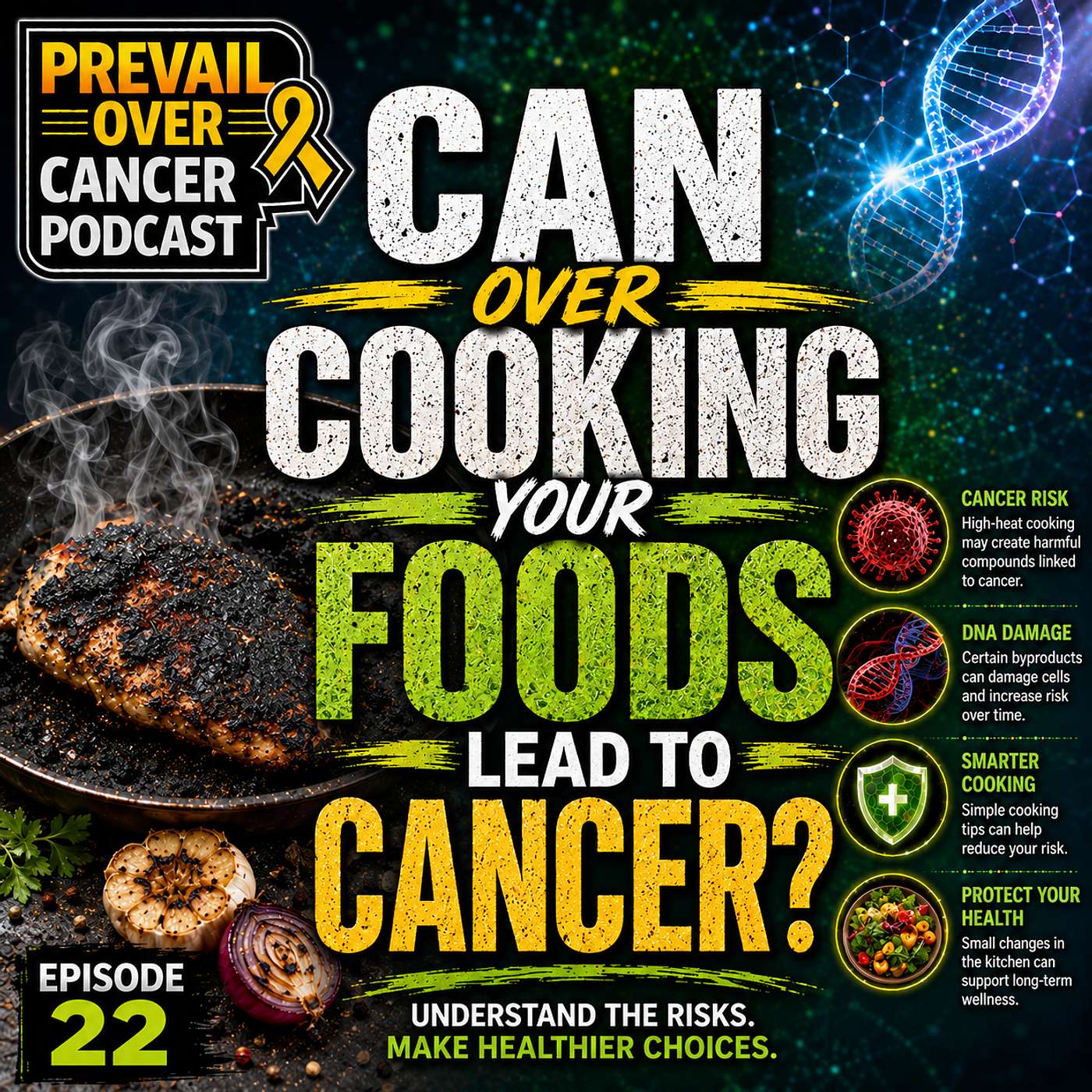 Can Over Cooking Your Foods Lead To Cancer ? episode artwork