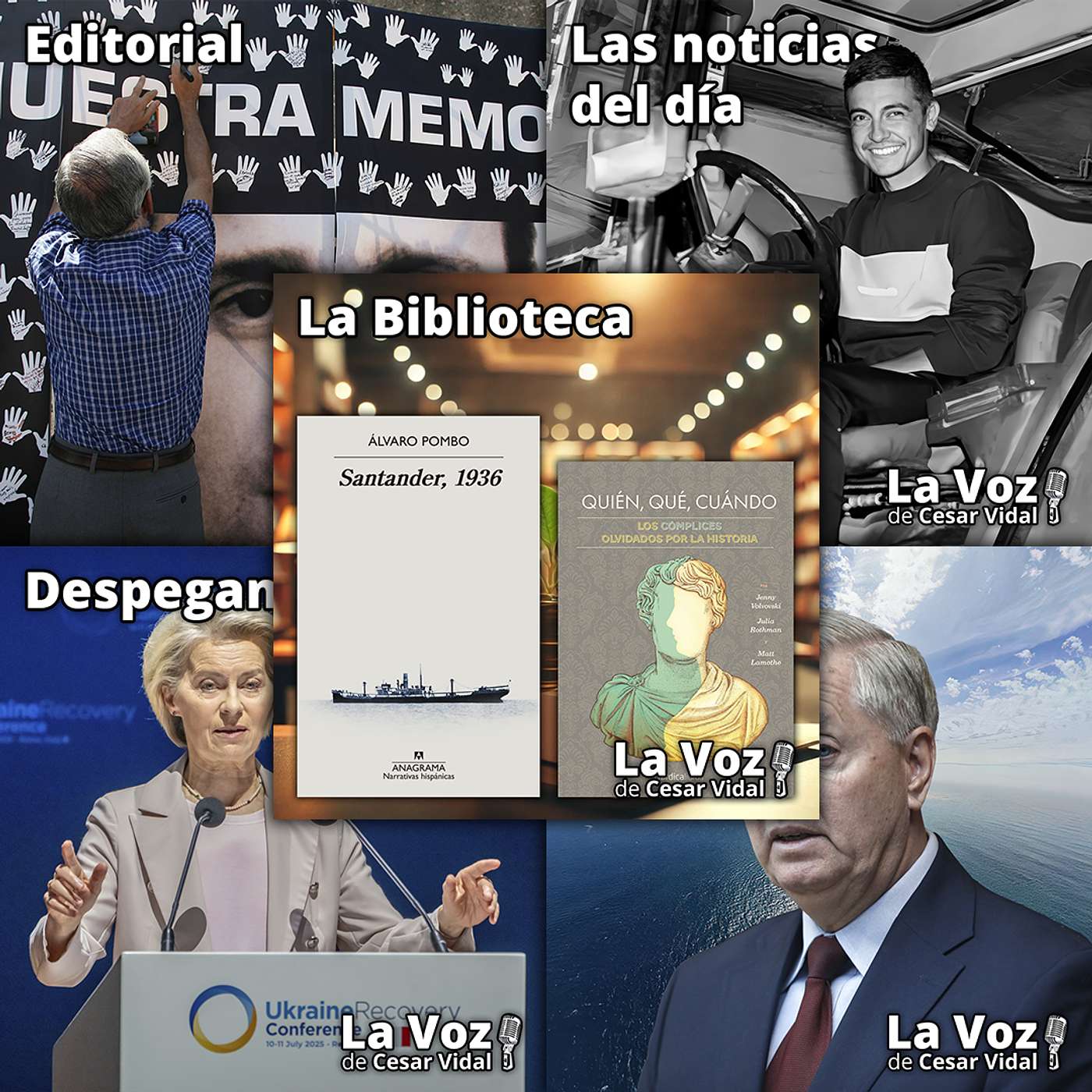 Programa Completo de La Voz de César Vidal - 10/07/25