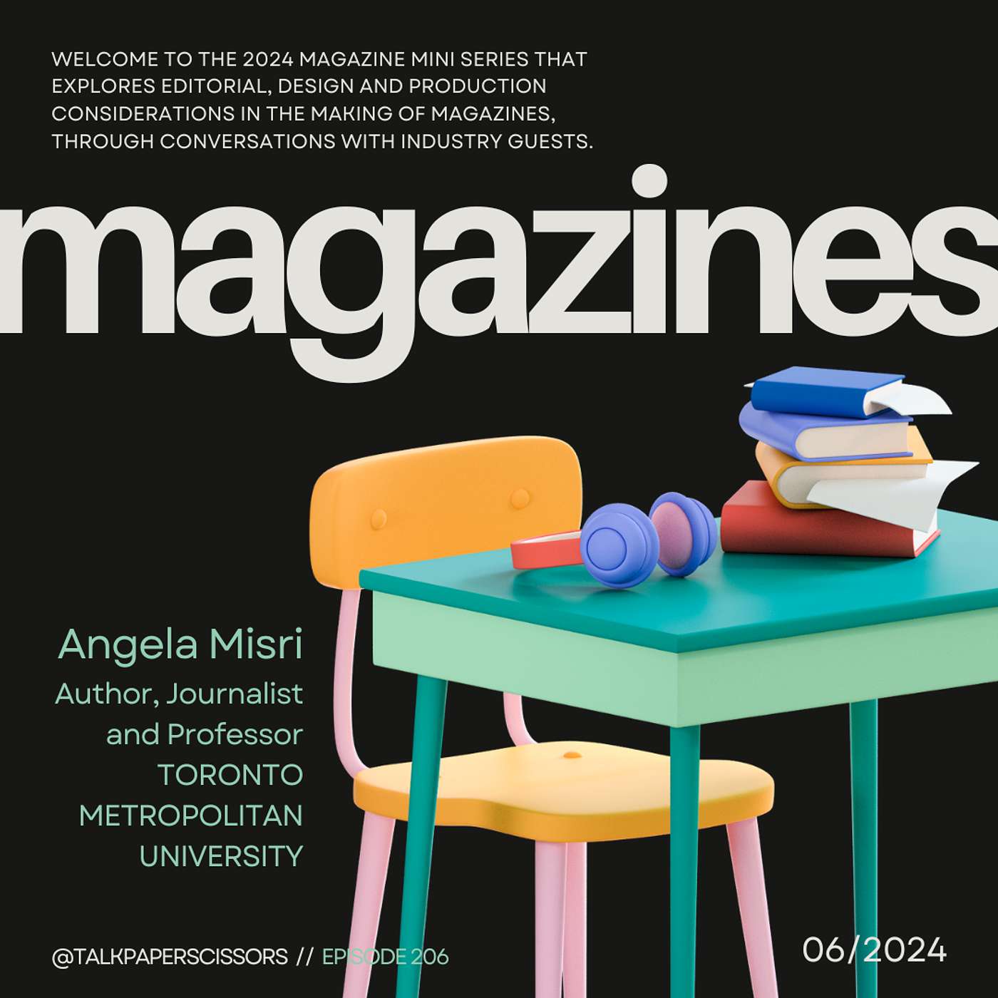 Sharing Stories in All Shapes and Sizes (Books, Magazines and Podcasts) with Angela Misri