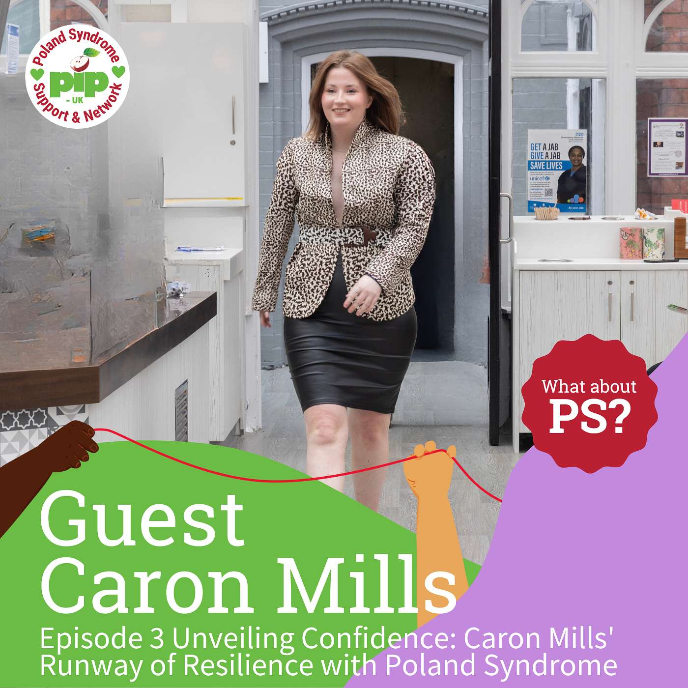 S2E3 Unveiling Confidence: Caron Mills' Runway of Resilience with Poland Syndrome episode artwork