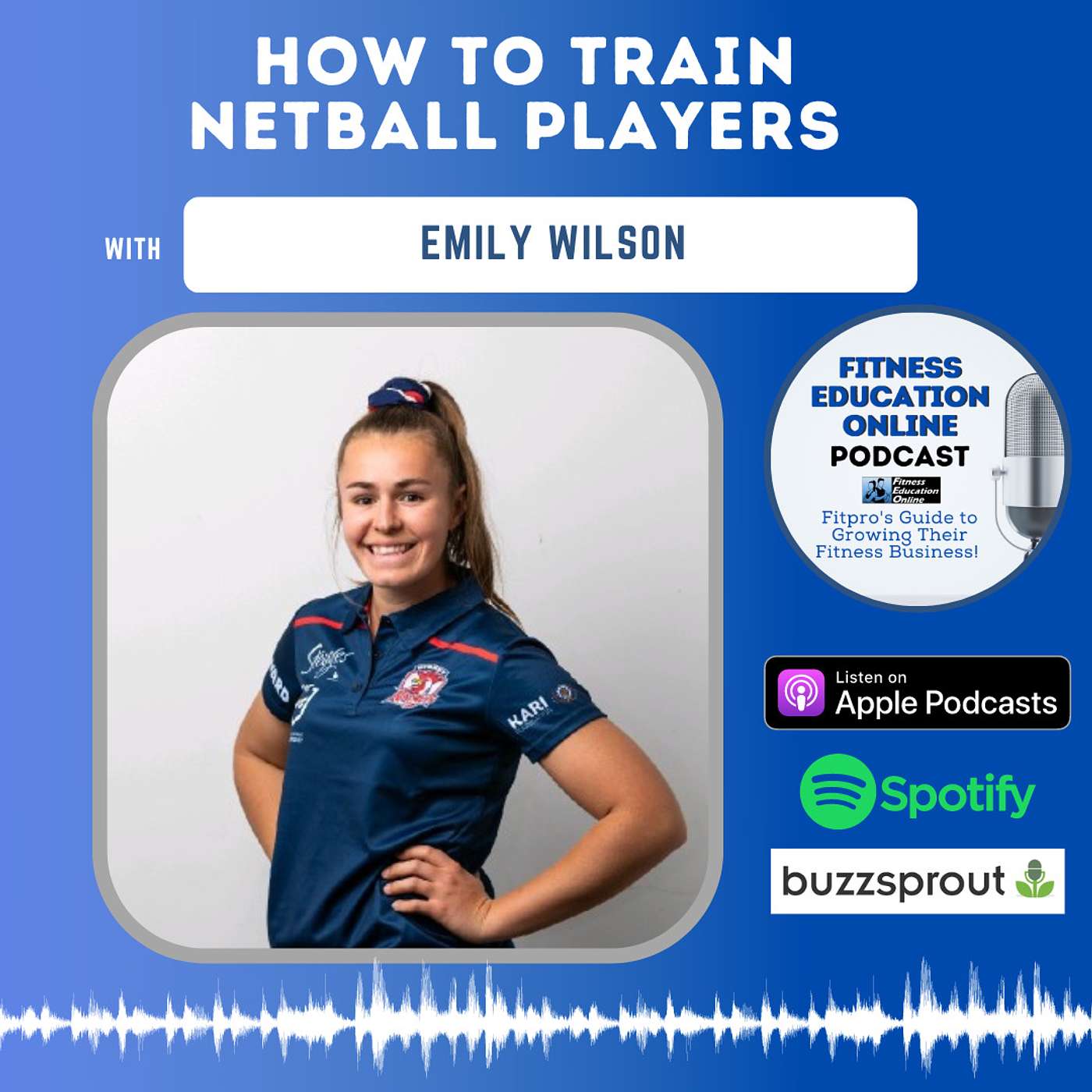 Ep 256: How to train Netball players with elite S&C coach Emily Wilson