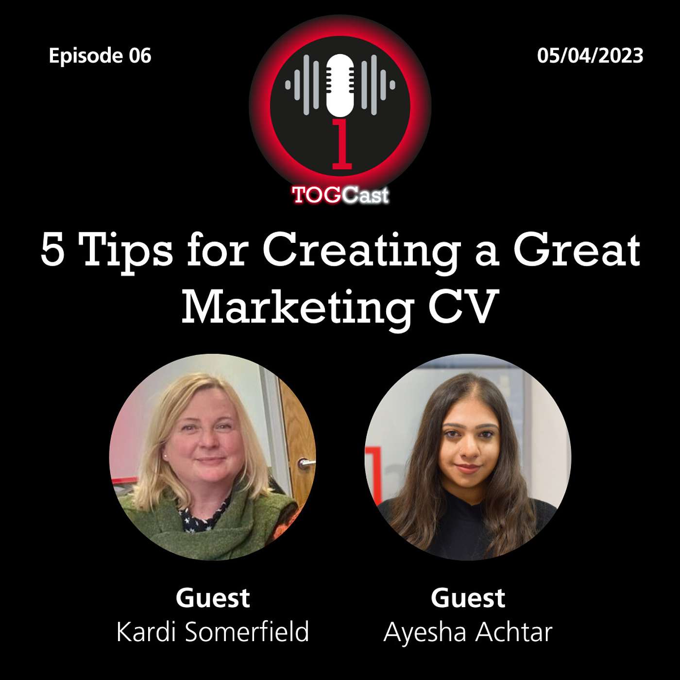 TOG Talks: 5 Tips for Creating a Great Marketing CV