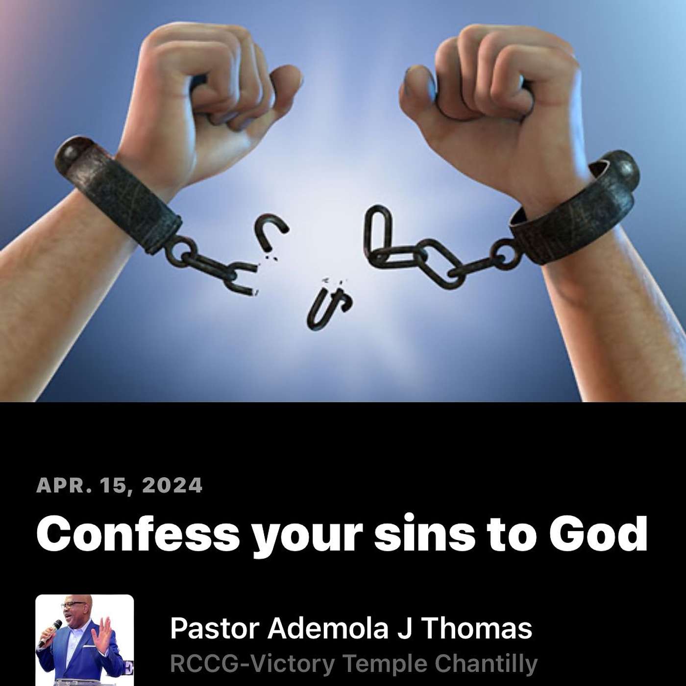 Confess Your Sins To God episode artwork