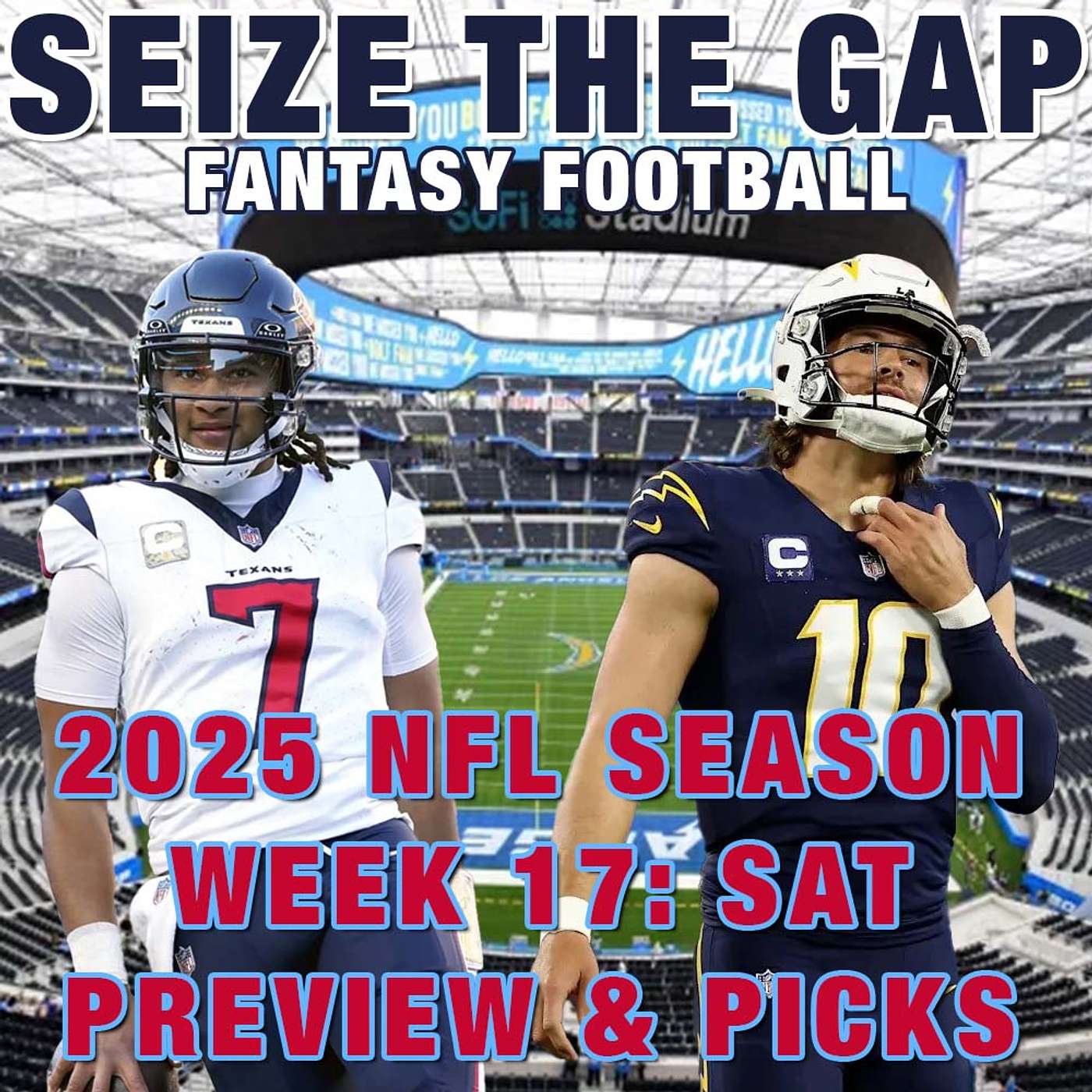 2025 NFL Week 17 - SATURDAY NFL FOOTBALL - Previews, Picks and MORE from Seize the Gap episode artwork