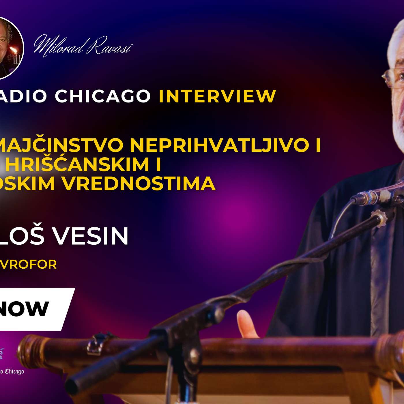NEW! MILOŠ VESIN - SUROGAT MAJČINSTVO NEPRIHVATLJIVO 3.4.24