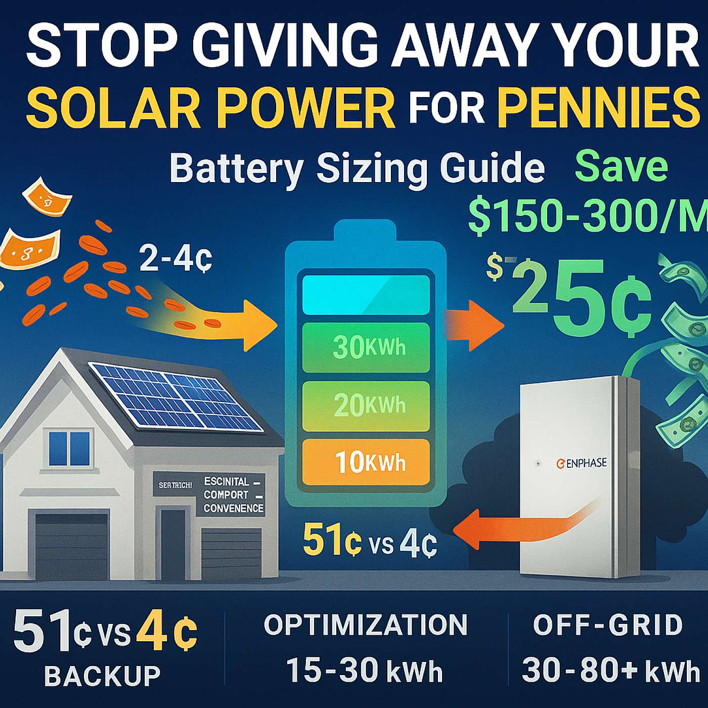 Stop Giving Your Solar Power Away for Pennies