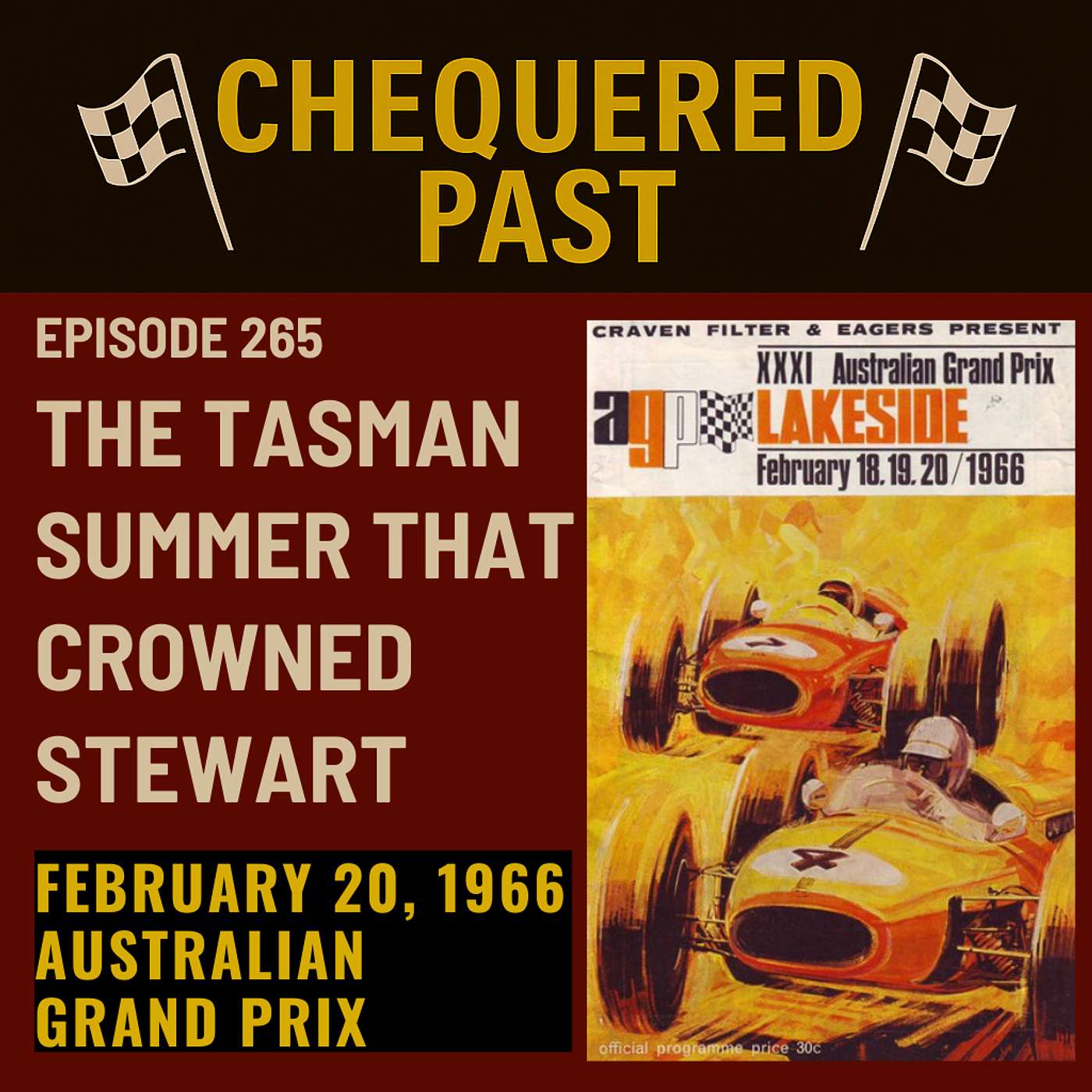 20th February 1966: The Tasman Summer That Crowned Stewart episode artwork