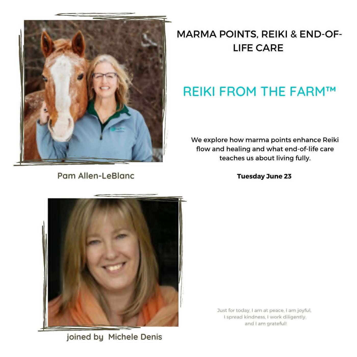 Marma Points, Reiki & End-of-Life Care with Michele Denis
