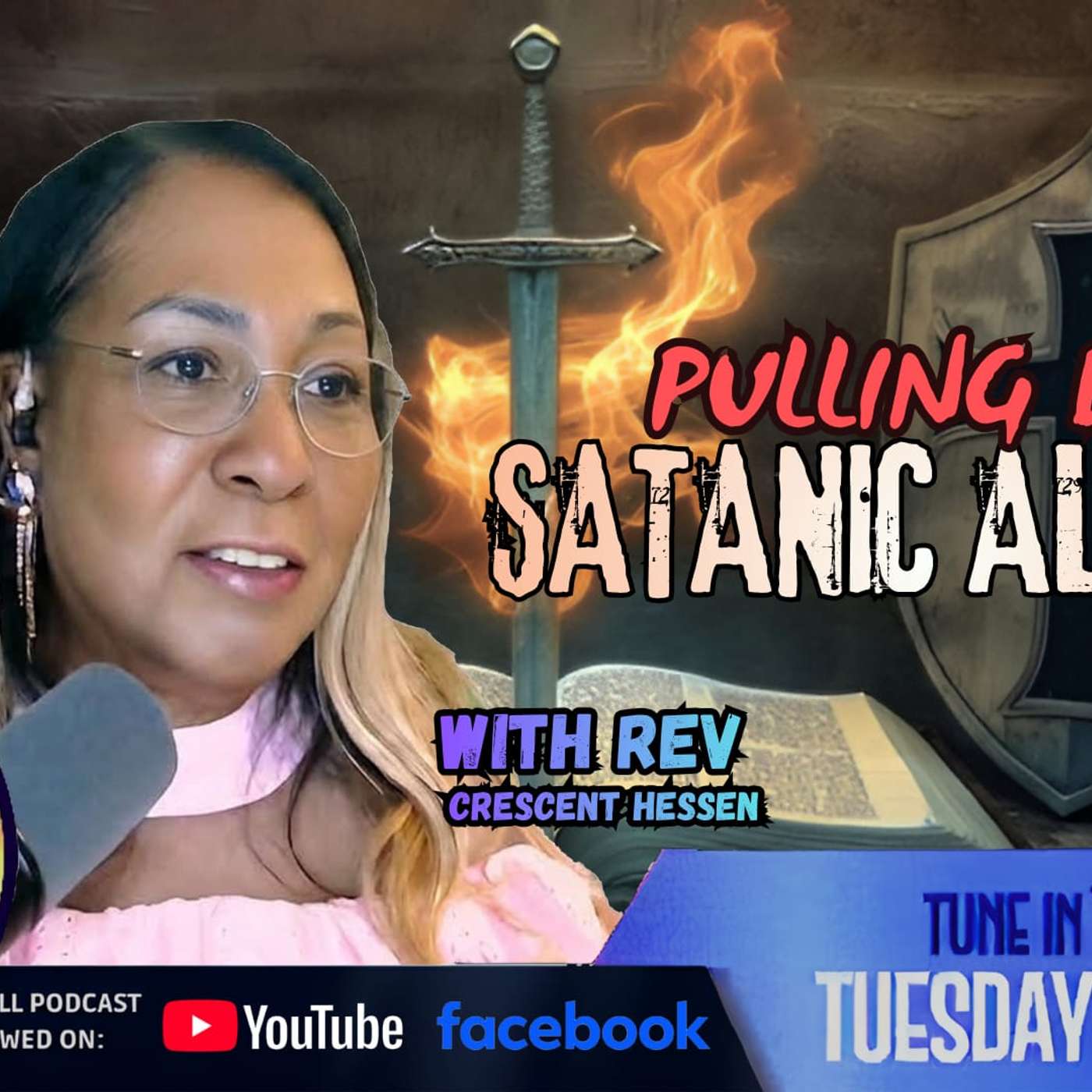PULLING DOWN SATANIC ALTARS!