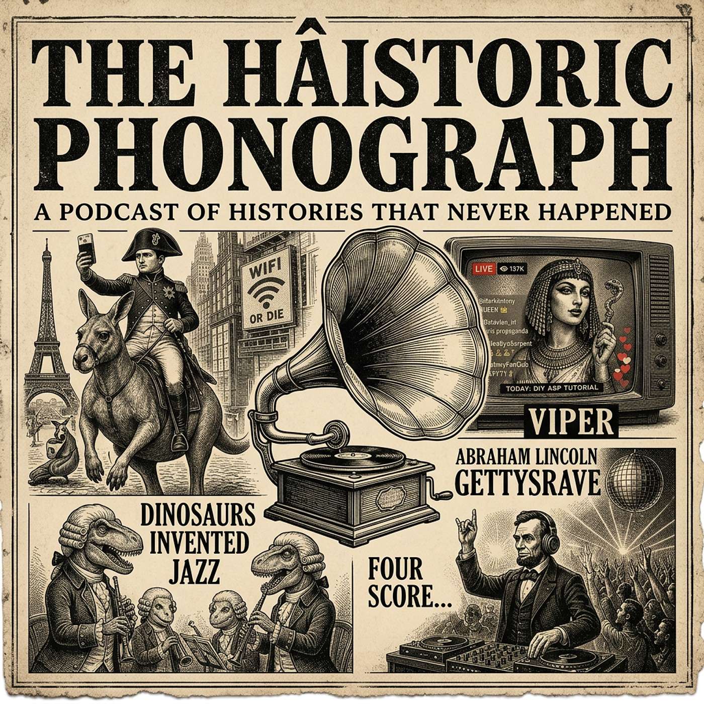 The hAIstoric Phonograph — irreverent dispatches from a history that never quite happened. cover art